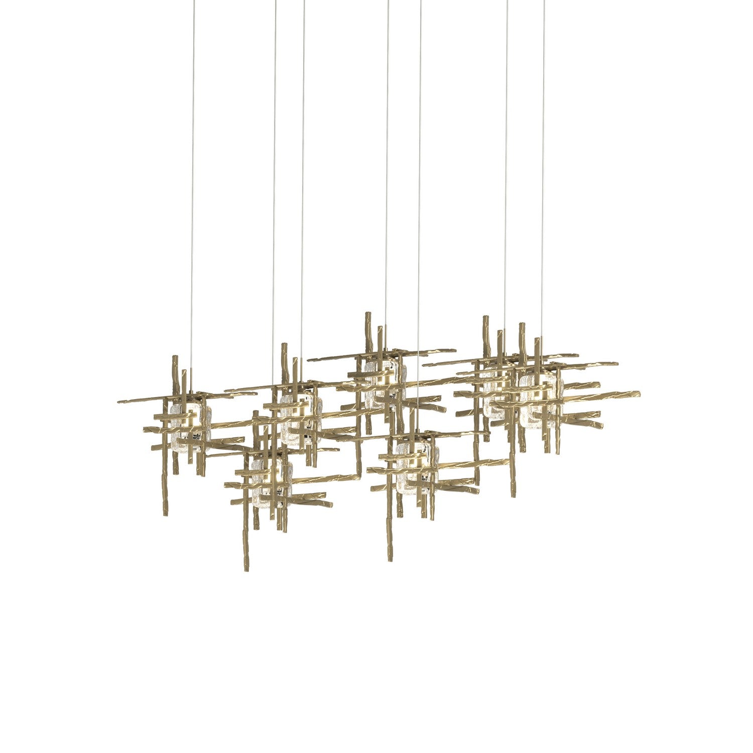 Hubbardton Forge - 131095-SKT-LONG-84-II0728 - LED Pendant - Tura - Soft Gold