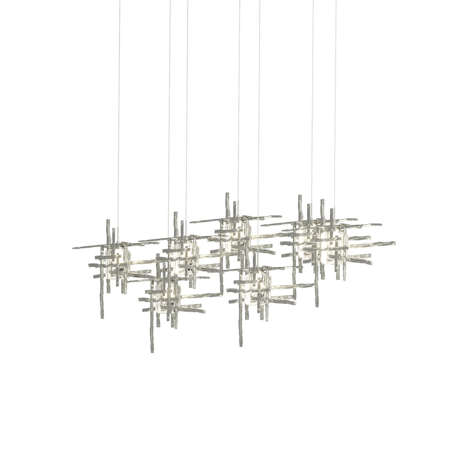 Hubbardton Forge - 131095-SKT-LONG-85-II0728 - LED Pendant - Tura - Sterling