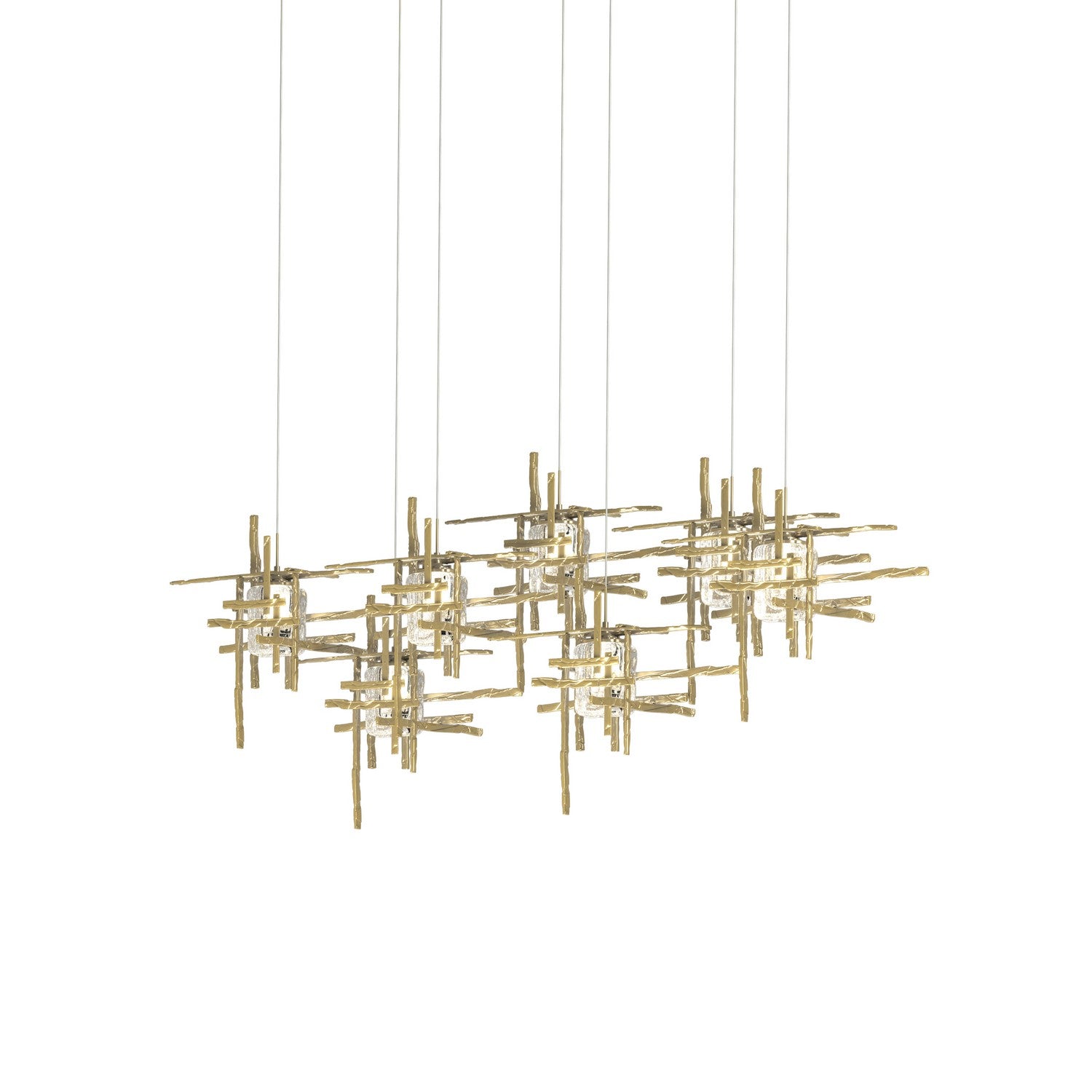 Hubbardton Forge - 131095-SKT-LONG-86-II0728 - LED Pendant - Tura - Modern Brass