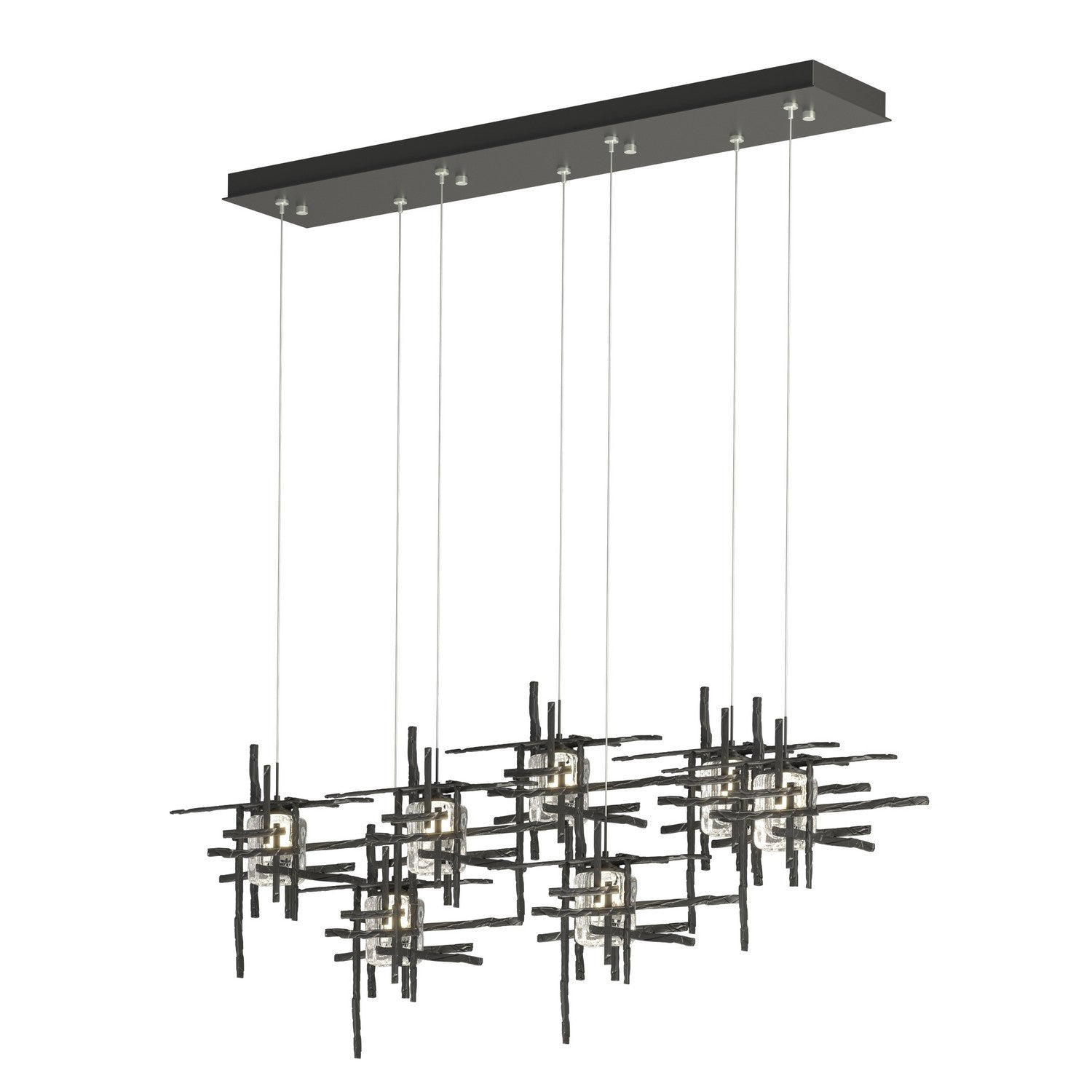 Hubbardton Forge - 131095-SKT-STND-10-II0728 - LED Pendant - Tura - Black