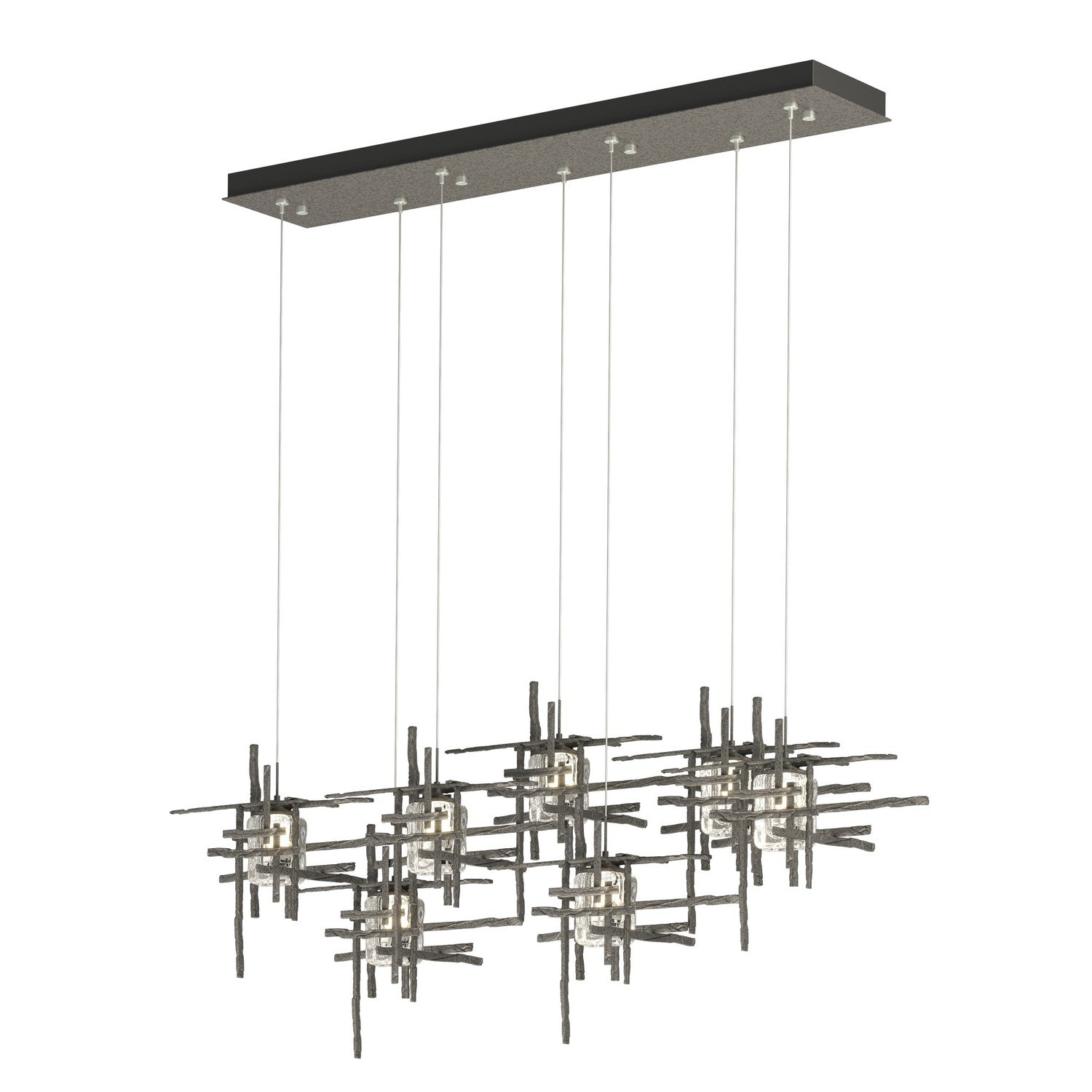 Hubbardton Forge - 131095-SKT-STND-20-II0728 - LED Pendant - Tura - Natural Iron