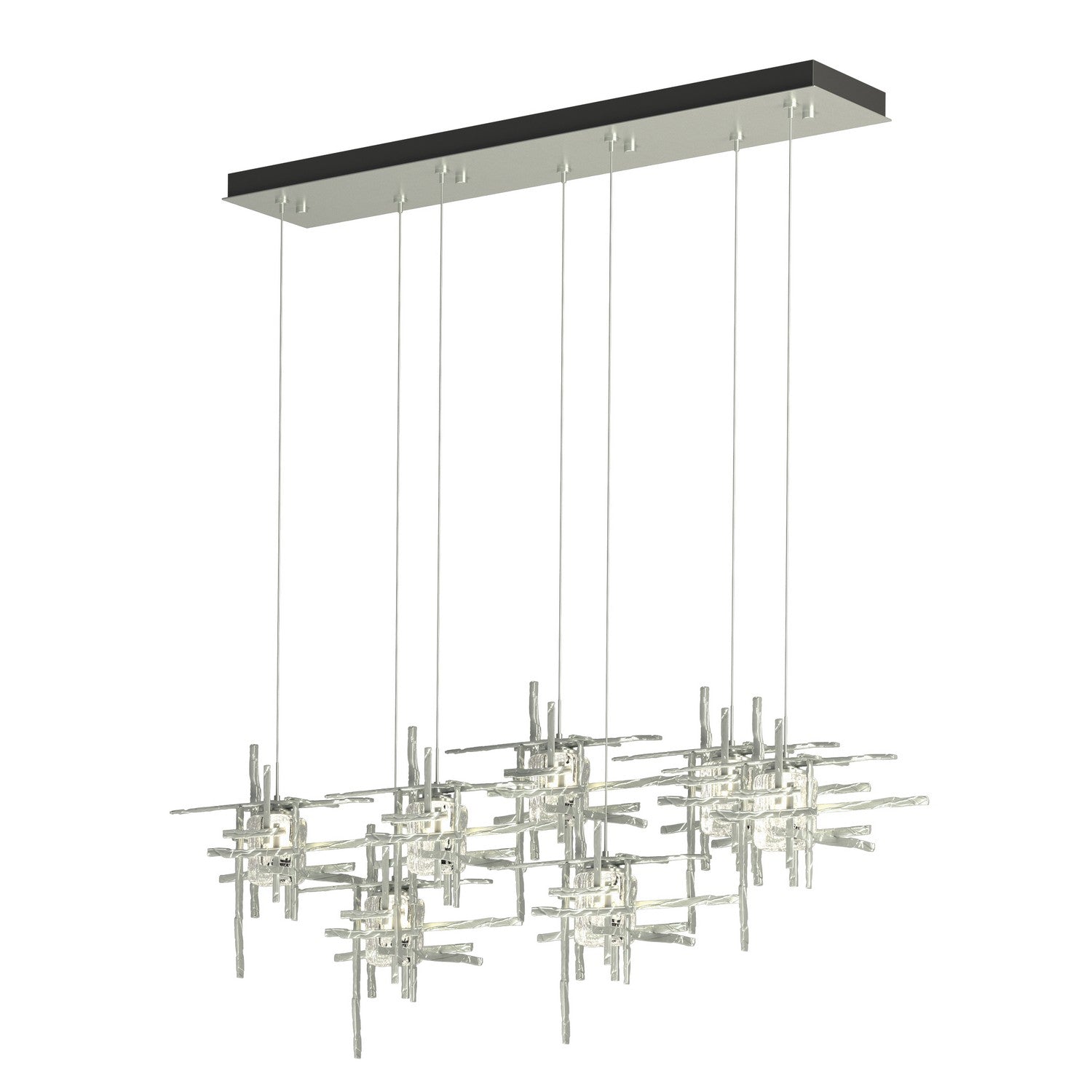 Hubbardton Forge - 131095-SKT-STND-82-II0728 - LED Pendant - Tura - Vintage Platinum