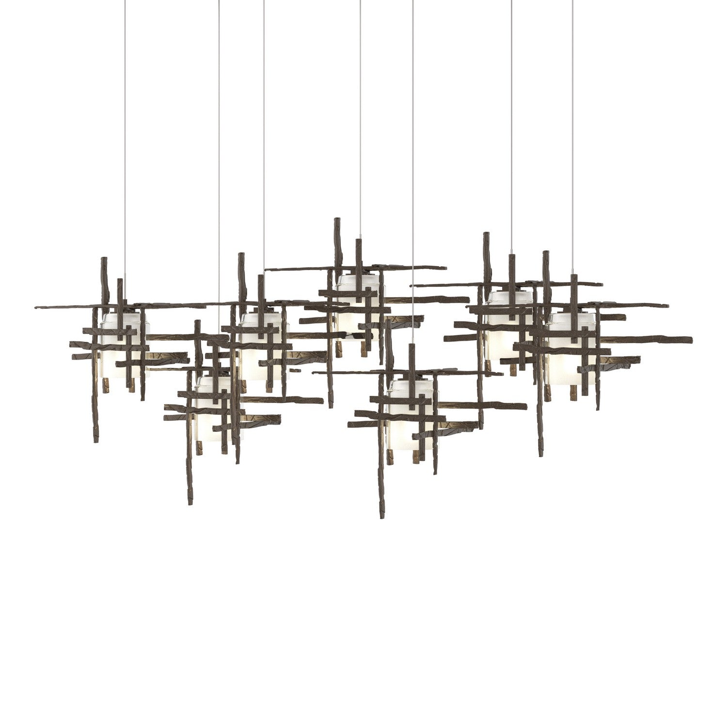 Hubbardton Forge - 131096-SKT-LONG-05-YC0305 - LED Pendant - Tura - Bronze