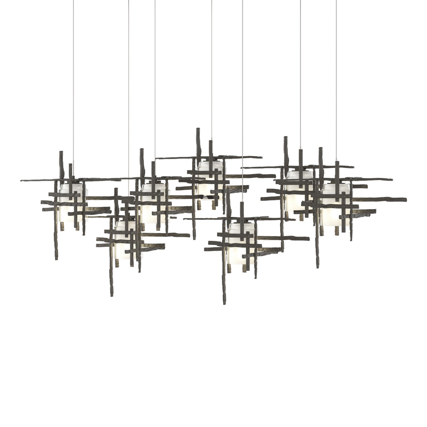 Hubbardton Forge - 131096-SKT-LONG-07-YC0305 - LED Pendant - Tura - Dark Smoke