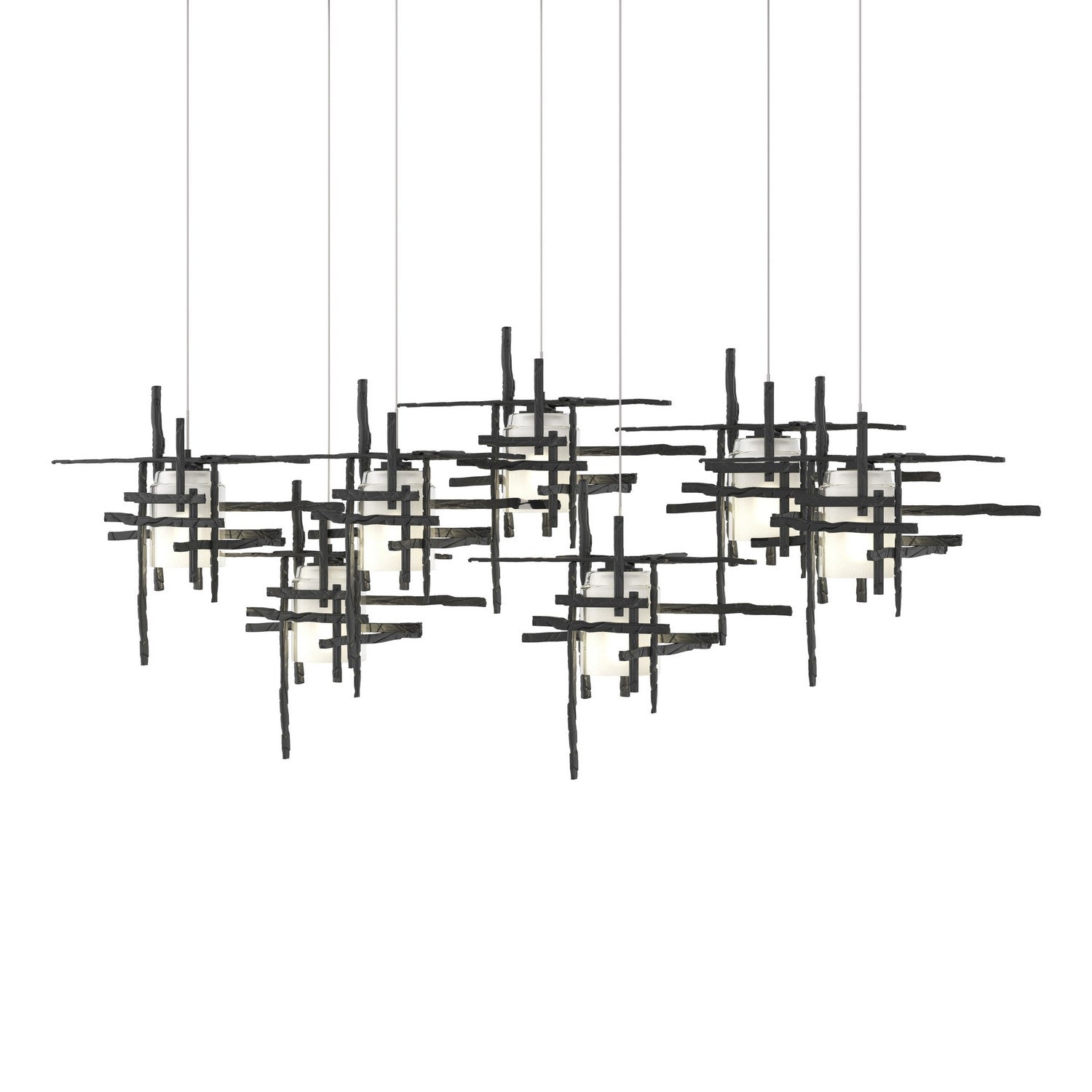 Hubbardton Forge - 131096-SKT-LONG-10-YC0305 - LED Pendant - Tura - Black