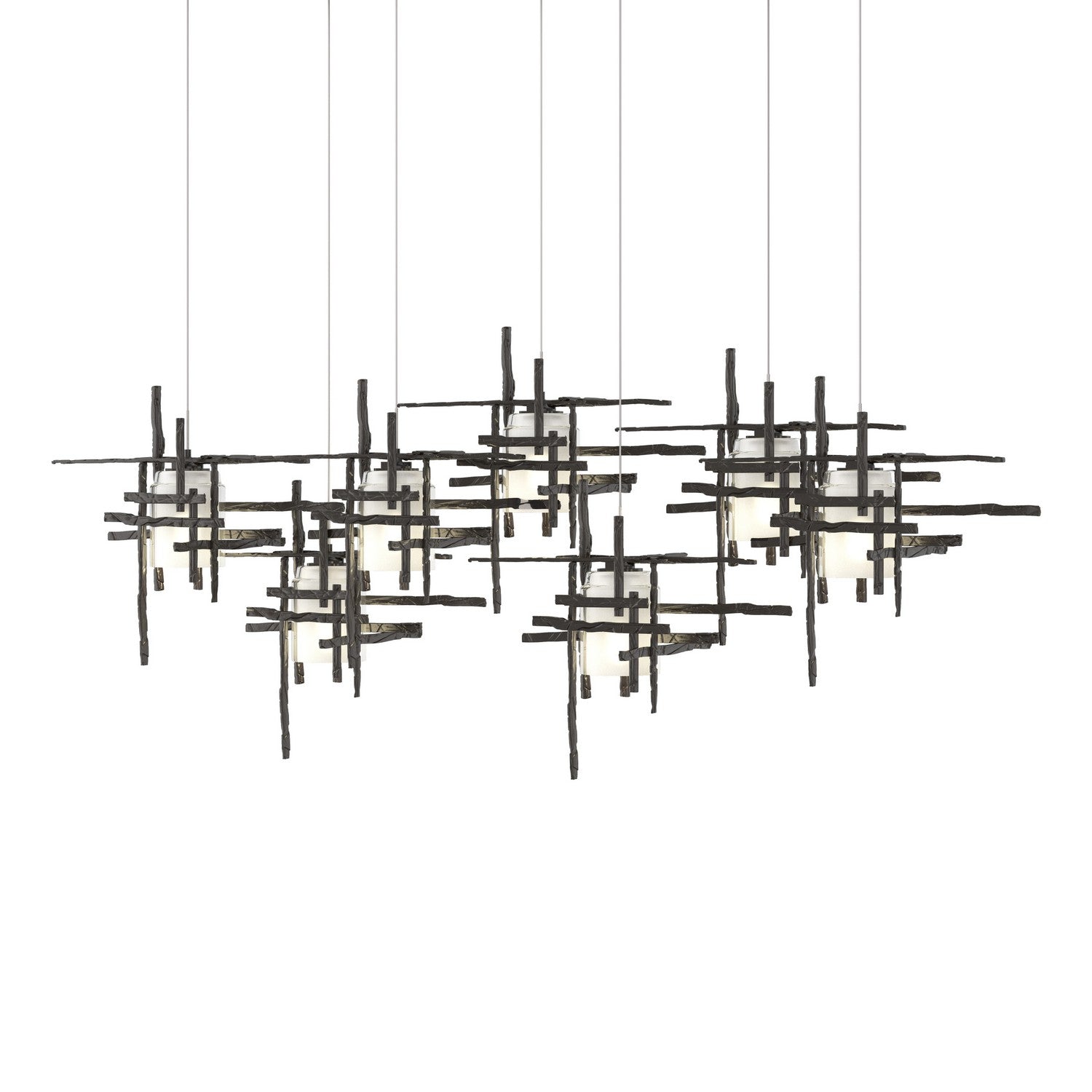 Hubbardton Forge - 131096-SKT-LONG-14-YC0305 - LED Pendant - Tura - Oil Rubbed Bronze