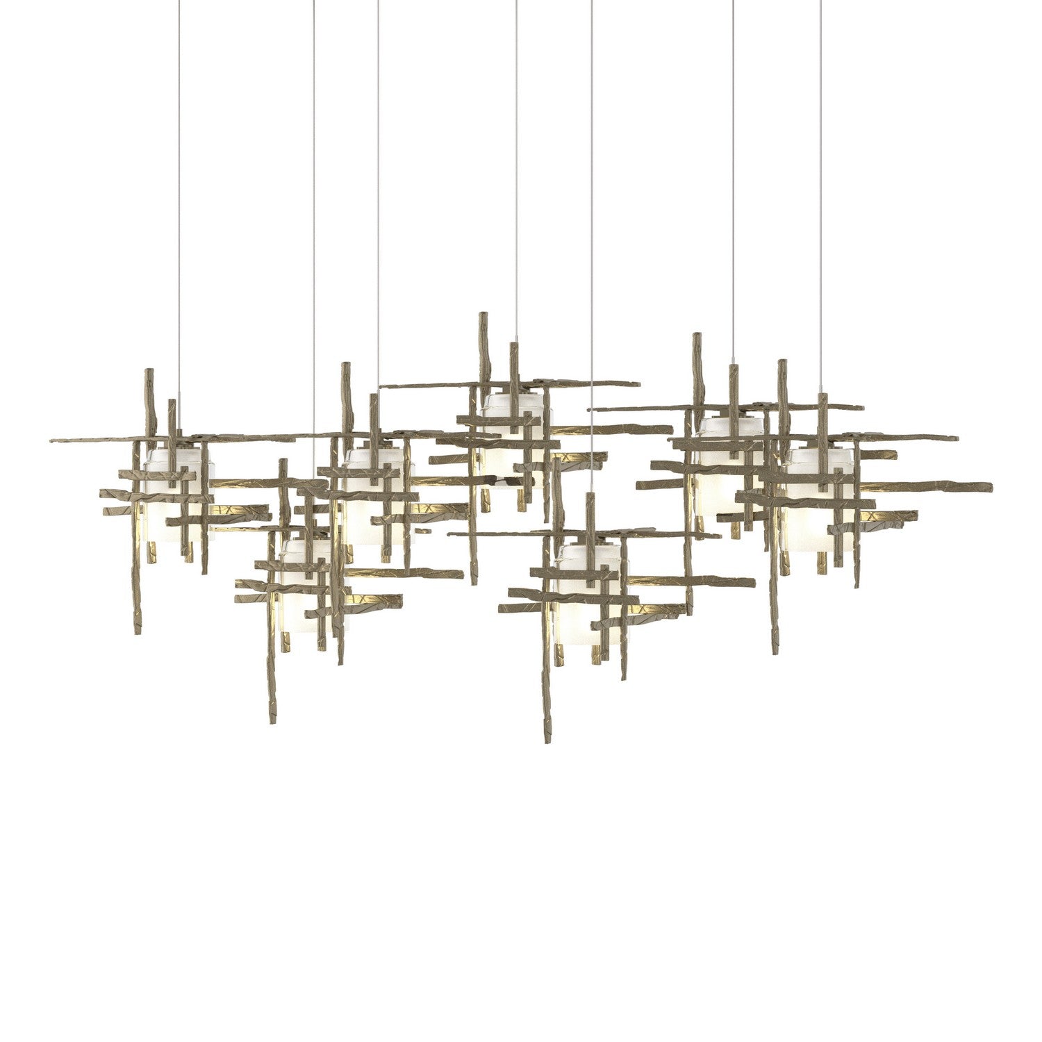 Hubbardton Forge - 131096-SKT-LONG-84-YC0305 - LED Pendant - Tura - Soft Gold