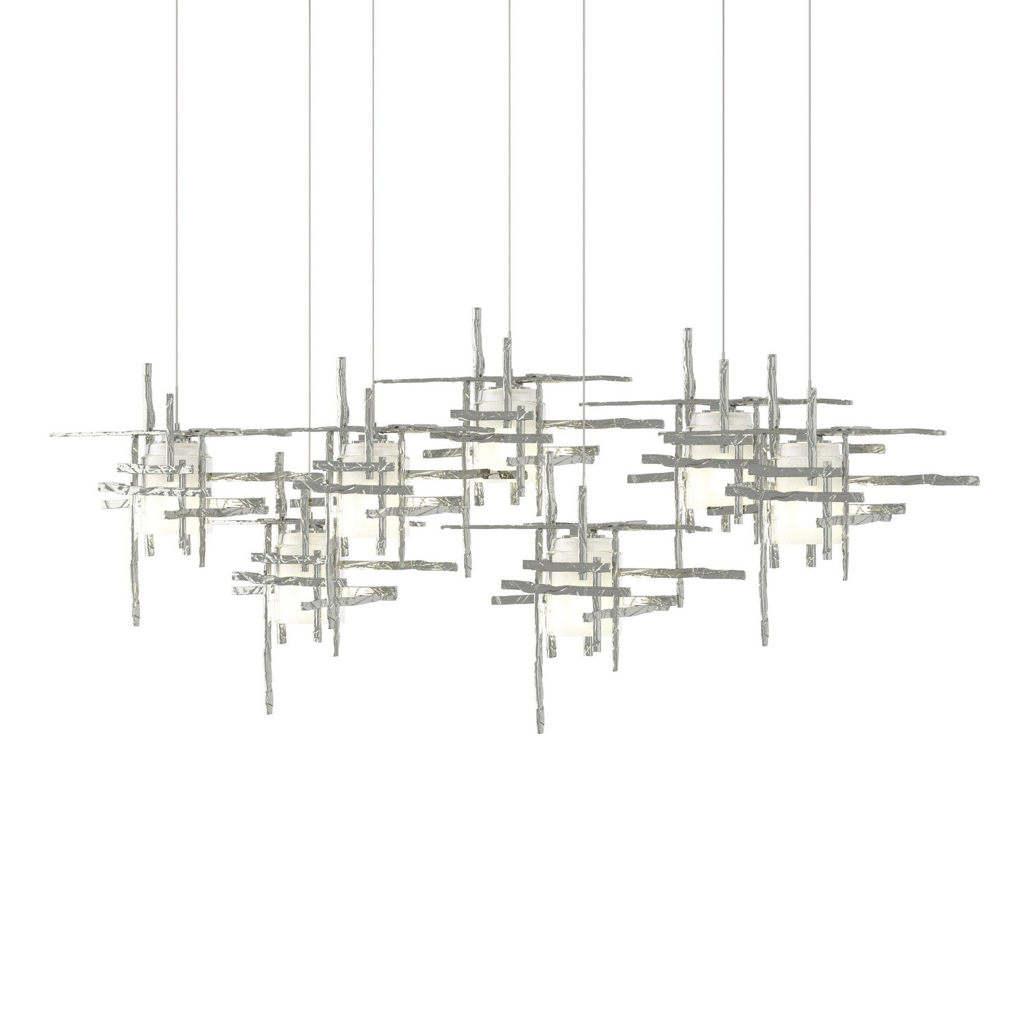 Hubbardton Forge - 131096-SKT-LONG-85-YC0305 - LED Pendant - Tura - Sterling