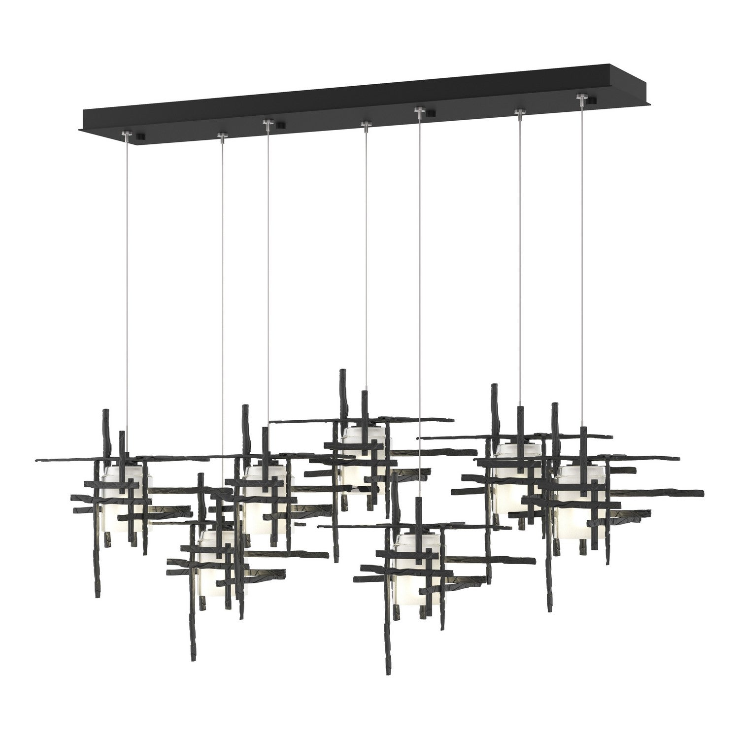Hubbardton Forge - 131096-SKT-STND-10-YC0305 - LED Pendant - Tura - Black