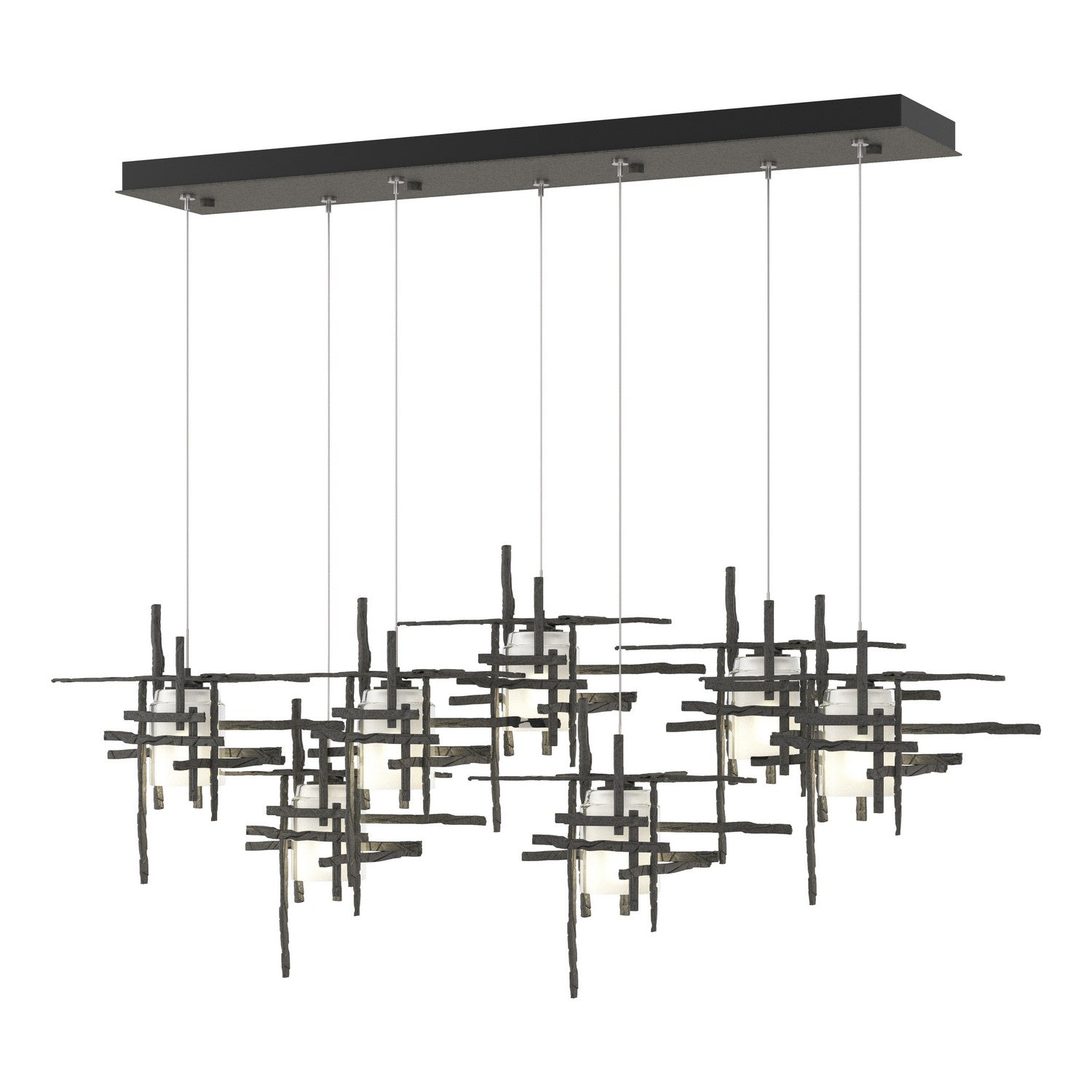 Hubbardton Forge - 131096-SKT-STND-20-YC0305 - LED Pendant - Tura - Natural Iron