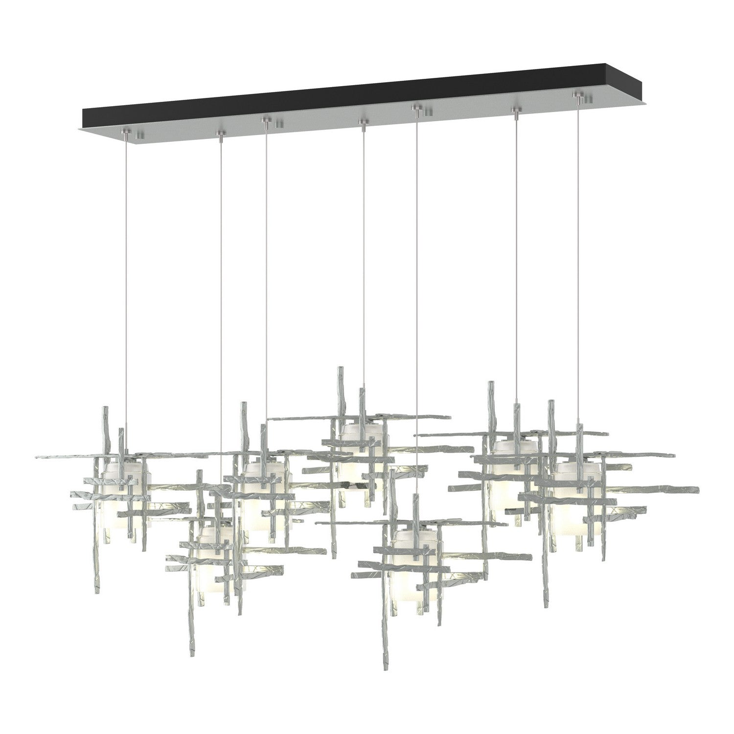 Hubbardton Forge - 131096-SKT-STND-82-YC0305 - LED Pendant - Tura - Vintage Platinum