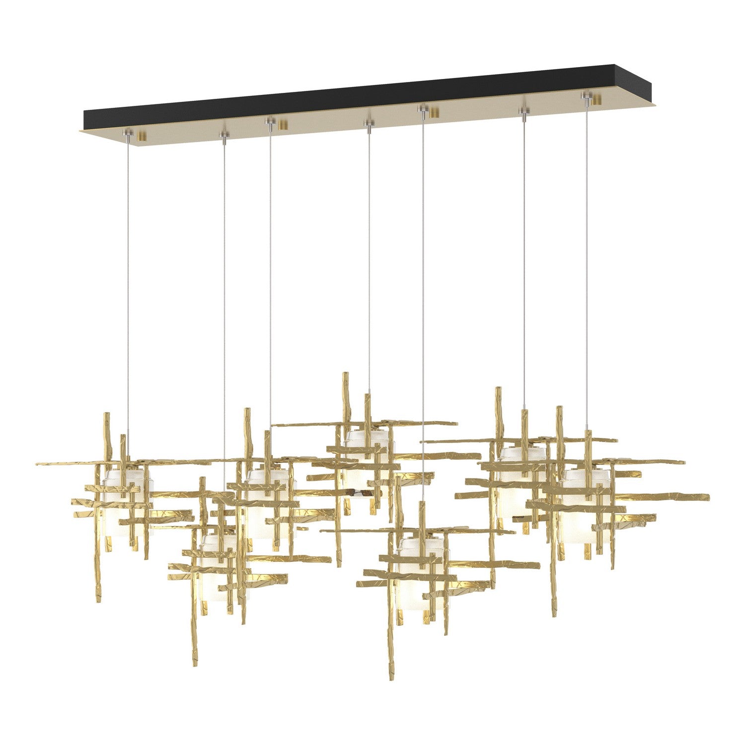 Hubbardton Forge - 131096-SKT-STND-86-YC0305 - LED Pendant - Tura - Modern Brass
