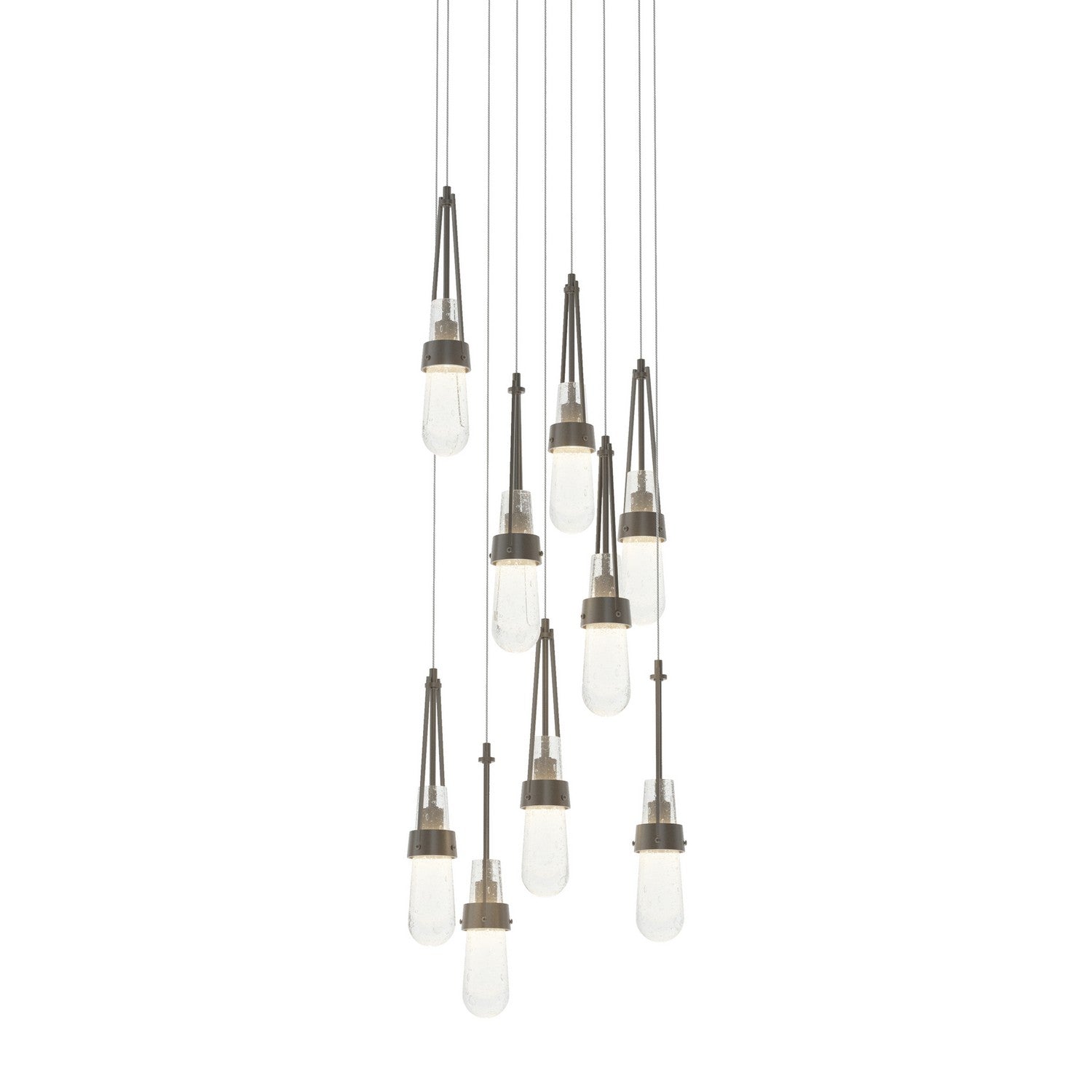 Hubbardton Forge - 131100-SKT-LONG-07-YG0434 - LED Pendant - Link - Dark Smoke