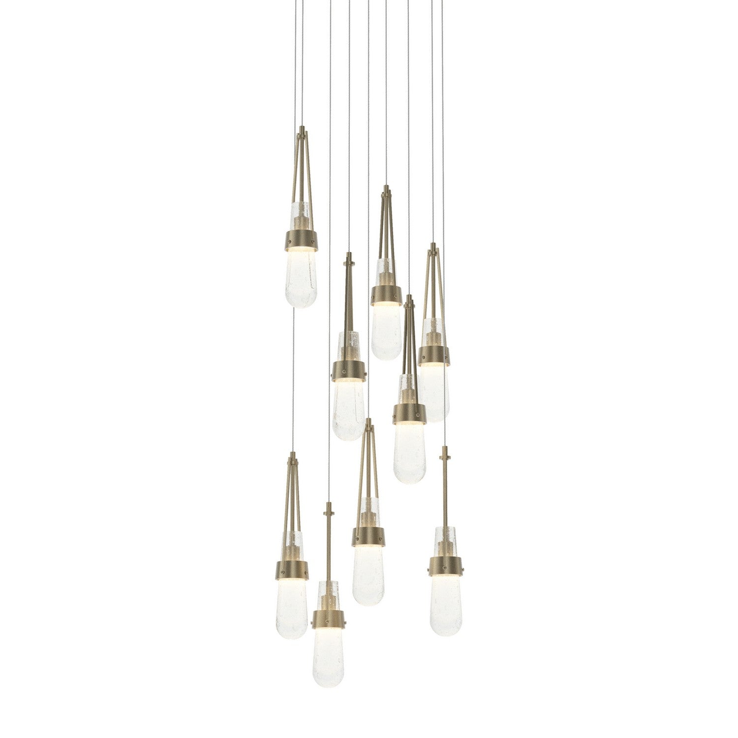 Hubbardton Forge - 131100-SKT-LONG-84-YG0434 - LED Pendant - Link - Soft Gold