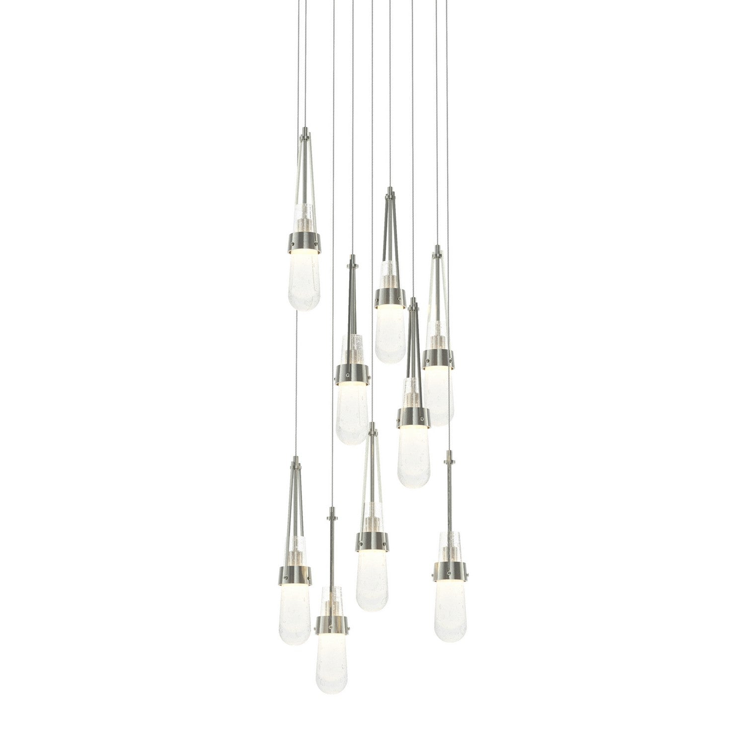 Hubbardton Forge - 131100-SKT-LONG-85-YG0434 - LED Pendant - Link - Sterling