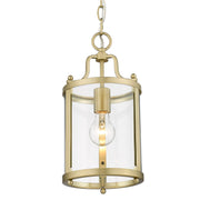 Golden - 1157-M1L BCB-CLR - One Light Mini Pendant - Payton - Brushed Champagne Bronze