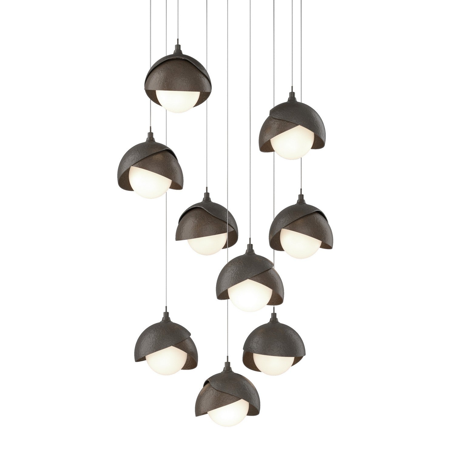 Hubbardton Forge - 131105-SKT-LONG-07-05-GG0711 - LED Pendant - Brooklyn - Dark Smoke
