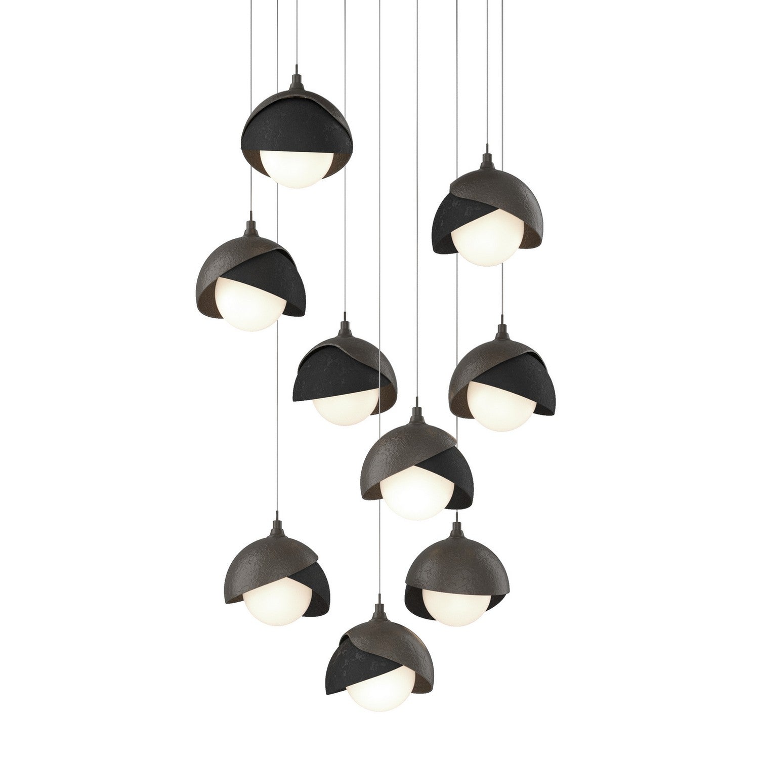 Hubbardton Forge - 131105-SKT-LONG-07-10-GG0711 - LED Pendant - Brooklyn - Dark Smoke