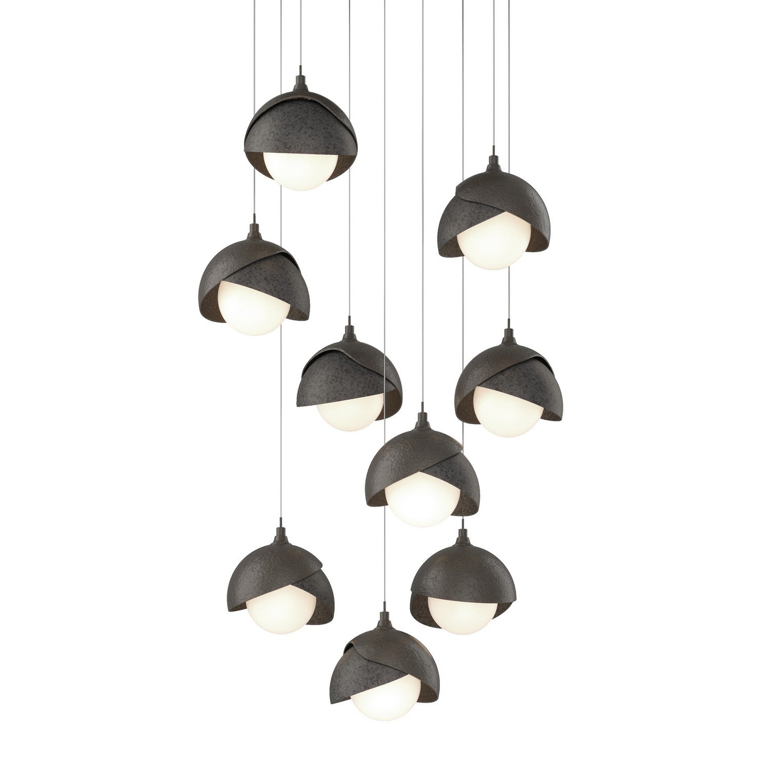 Hubbardton Forge - 131105-SKT-LONG-07-20-GG0711 - LED Pendant - Brooklyn - Dark Smoke