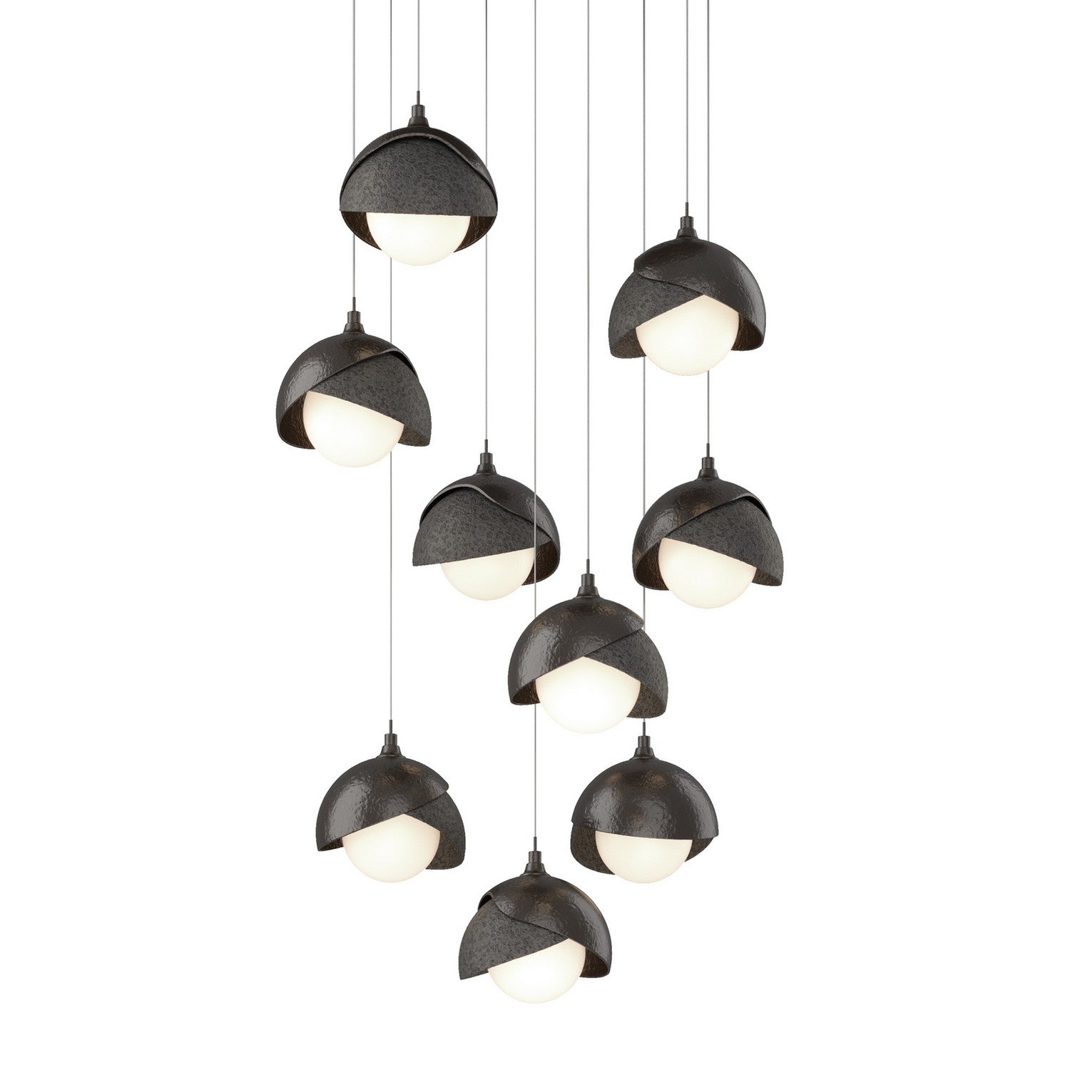 Hubbardton Forge - 131105-SKT-LONG-14-20-GG0711 - LED Pendant - Brooklyn - Oil Rubbed Bronze