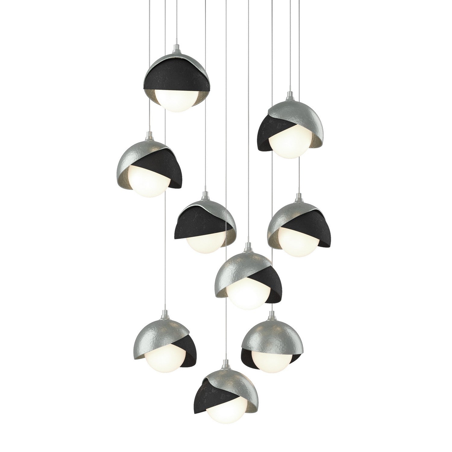Hubbardton Forge - 131105-SKT-LONG-82-10-GG0711 - LED Pendant - Brooklyn - Vintage Platinum