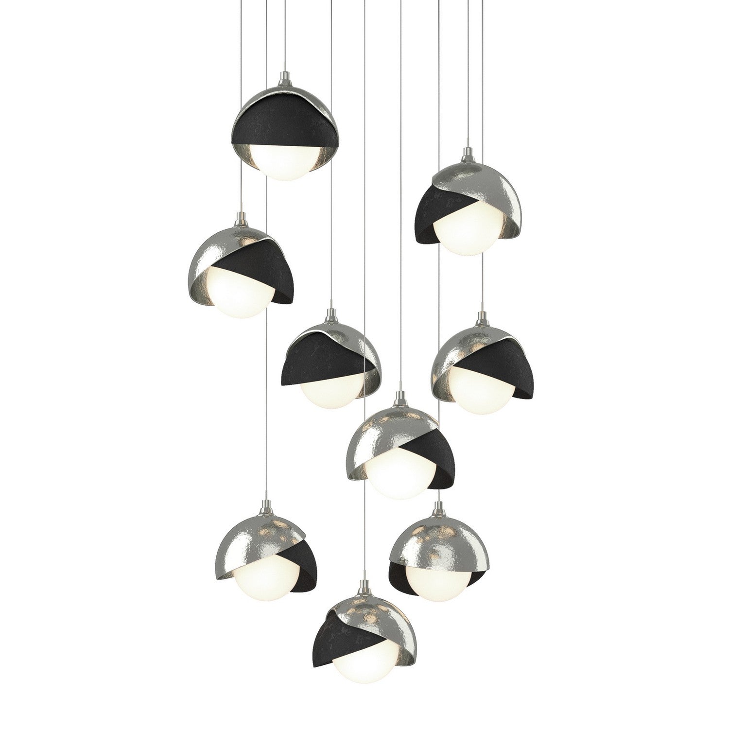 Hubbardton Forge - 131105-SKT-LONG-85-10-GG0711 - LED Pendant - Brooklyn - Sterling