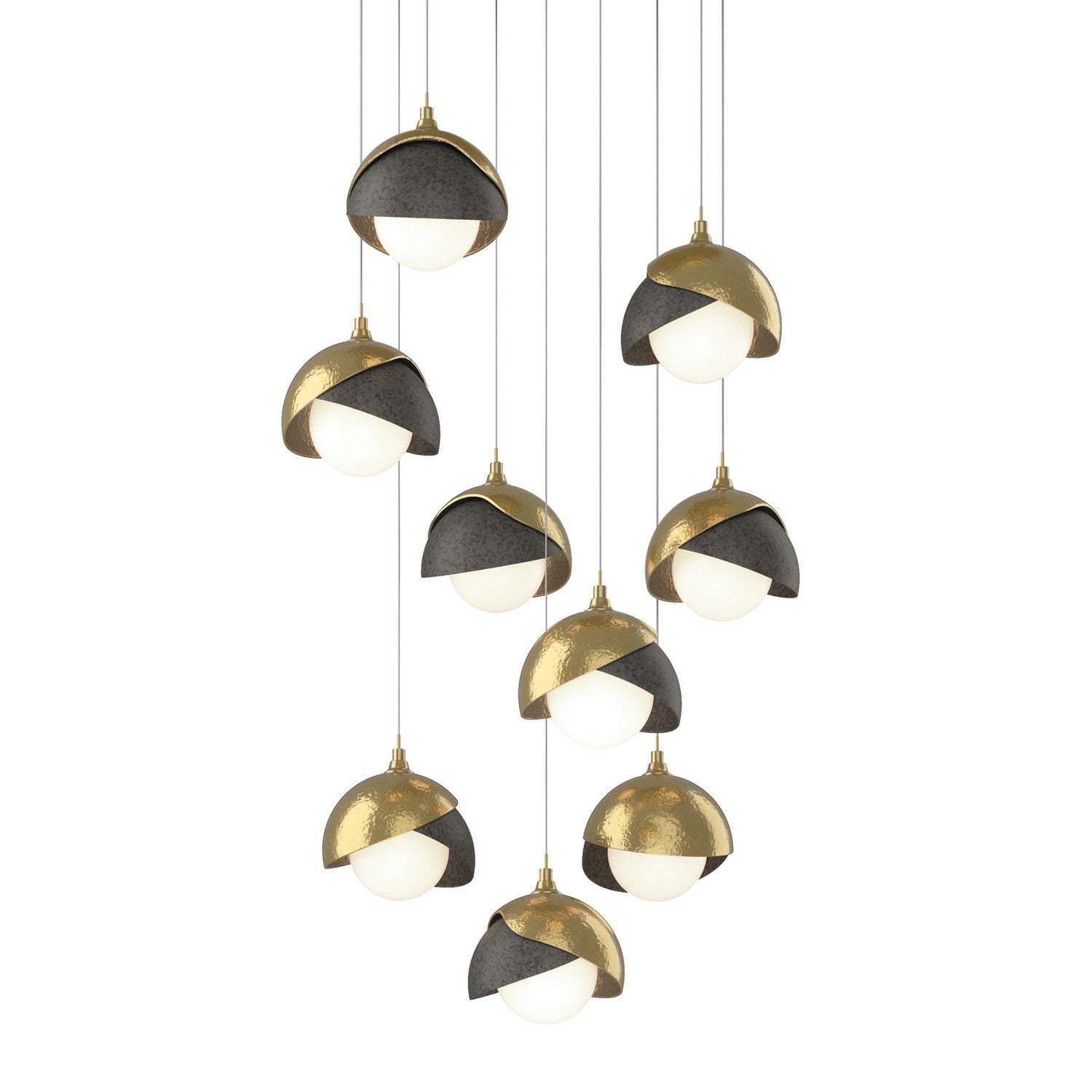 Hubbardton Forge - 131105-SKT-LONG-86-20-GG0711 - LED Pendant - Brooklyn - Modern Brass