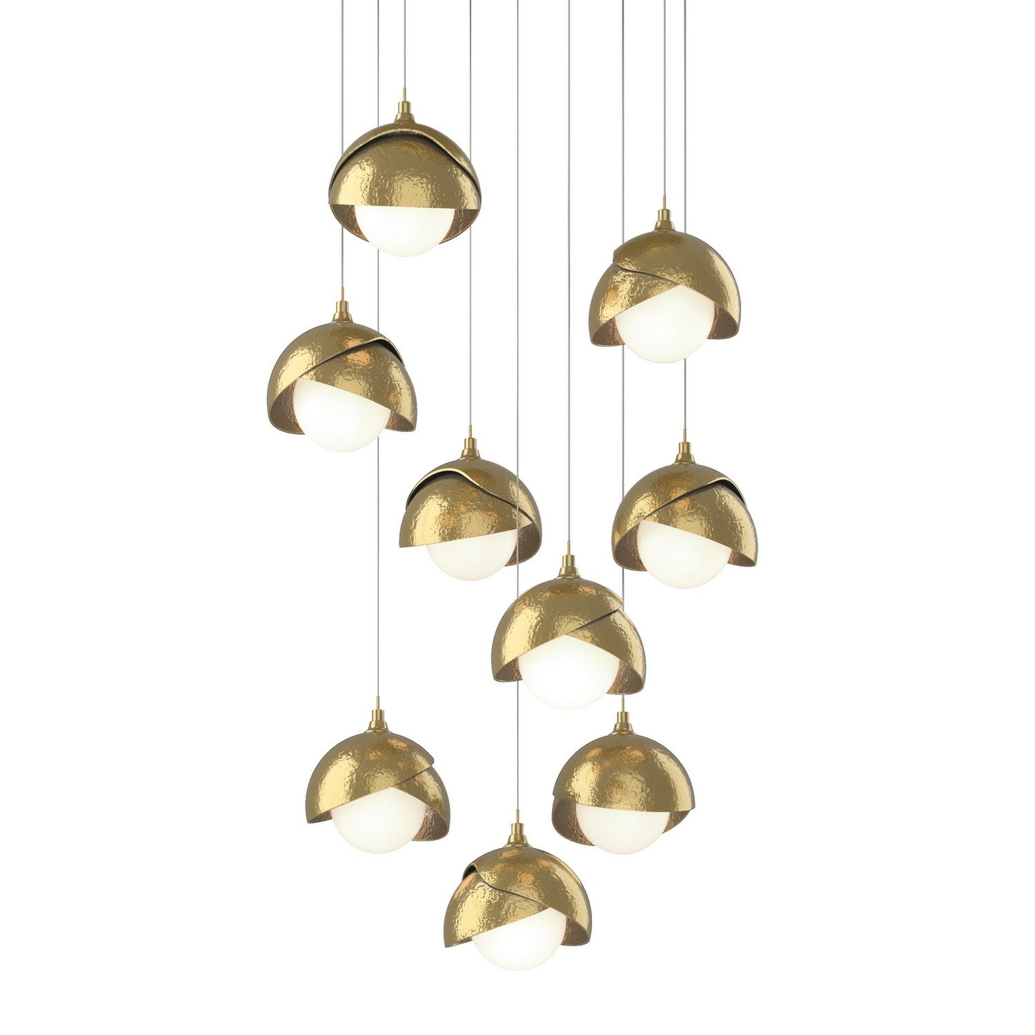 Hubbardton Forge - 131105-SKT-LONG-86-86-GG0711 - LED Pendant - Brooklyn - Modern Brass