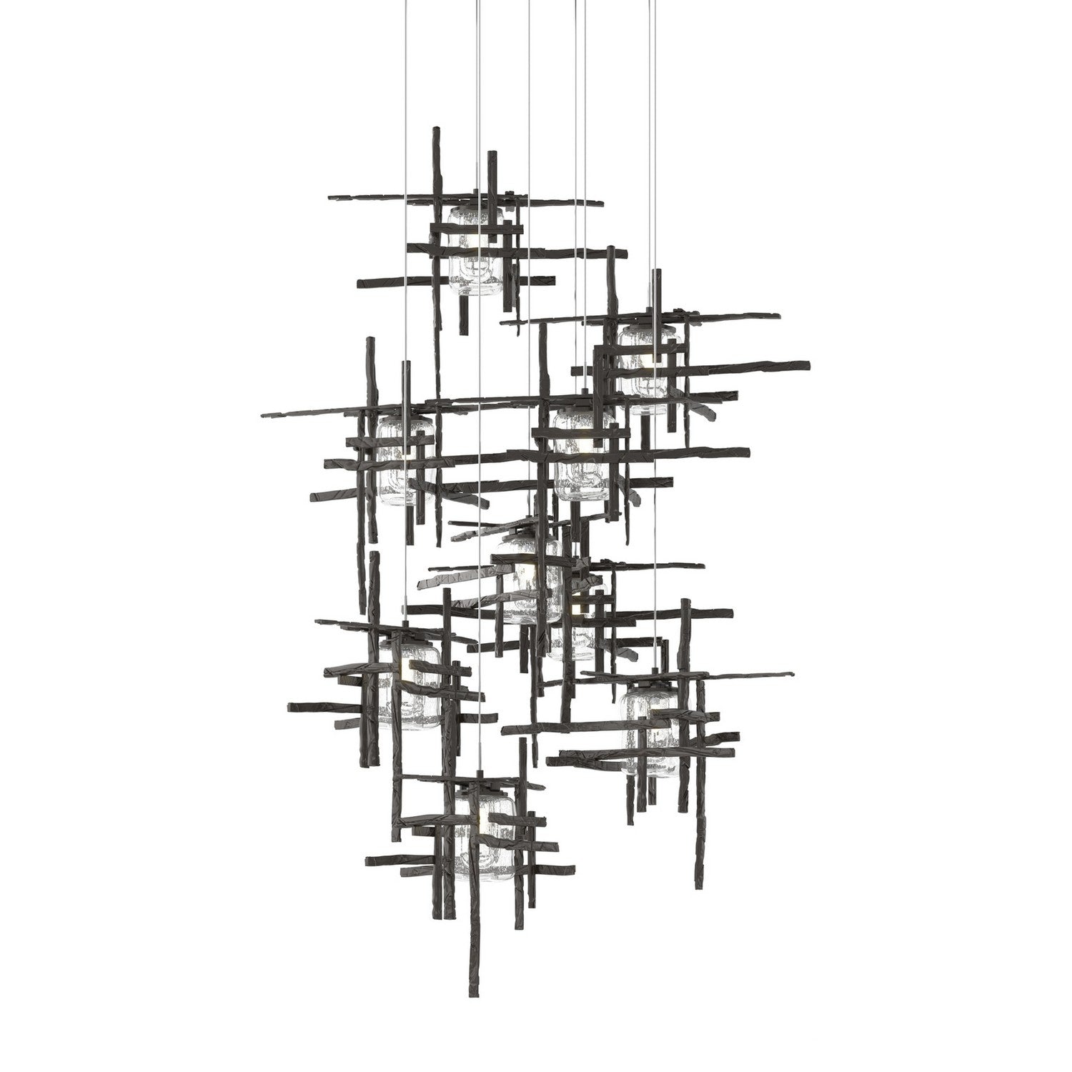 Hubbardton Forge - 131107-SKT-LONG-14-II0728 - LED Pendant - Tura - Oil Rubbed Bronze