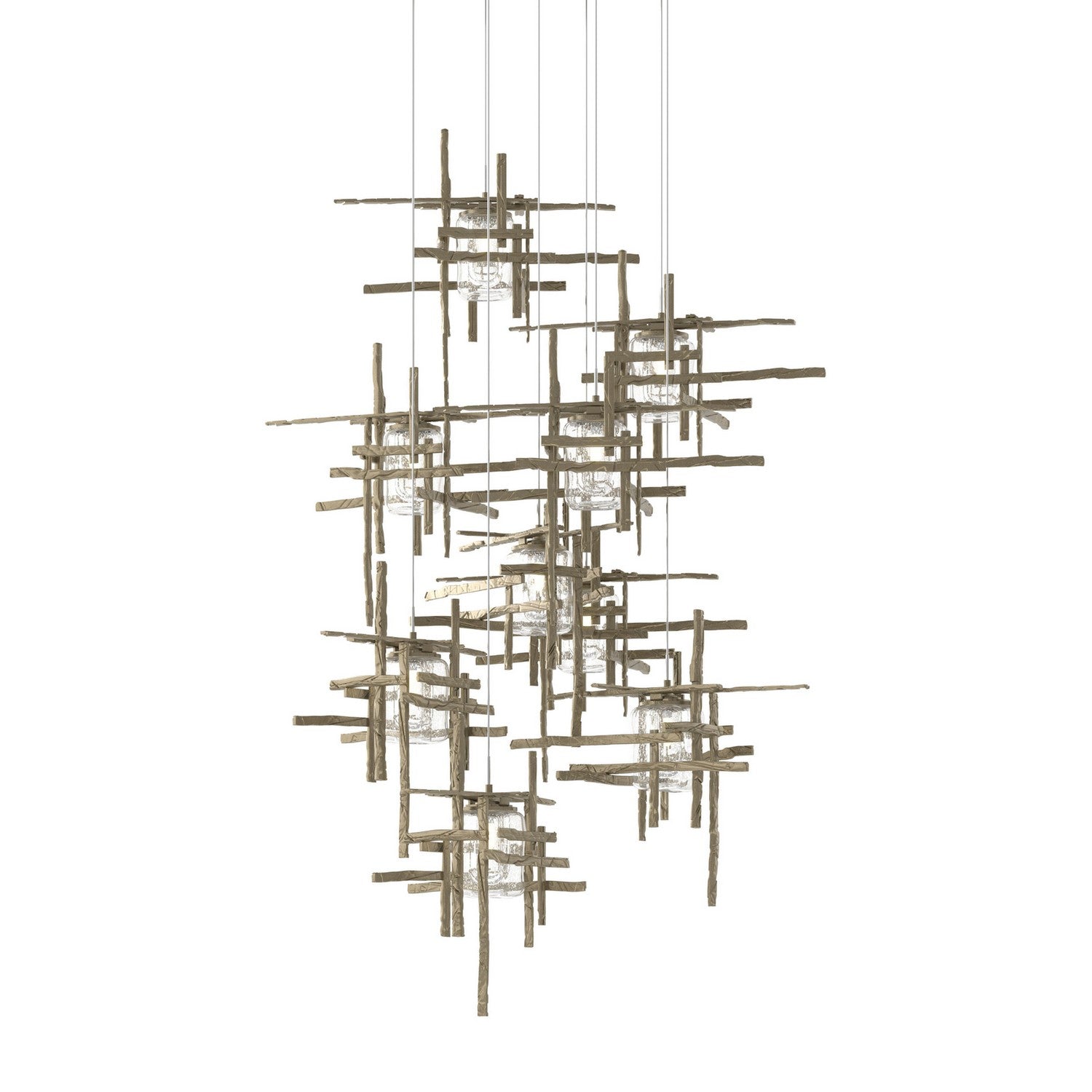 Hubbardton Forge - 131107-SKT-LONG-84-II0728 - LED Pendant - Tura - Soft Gold