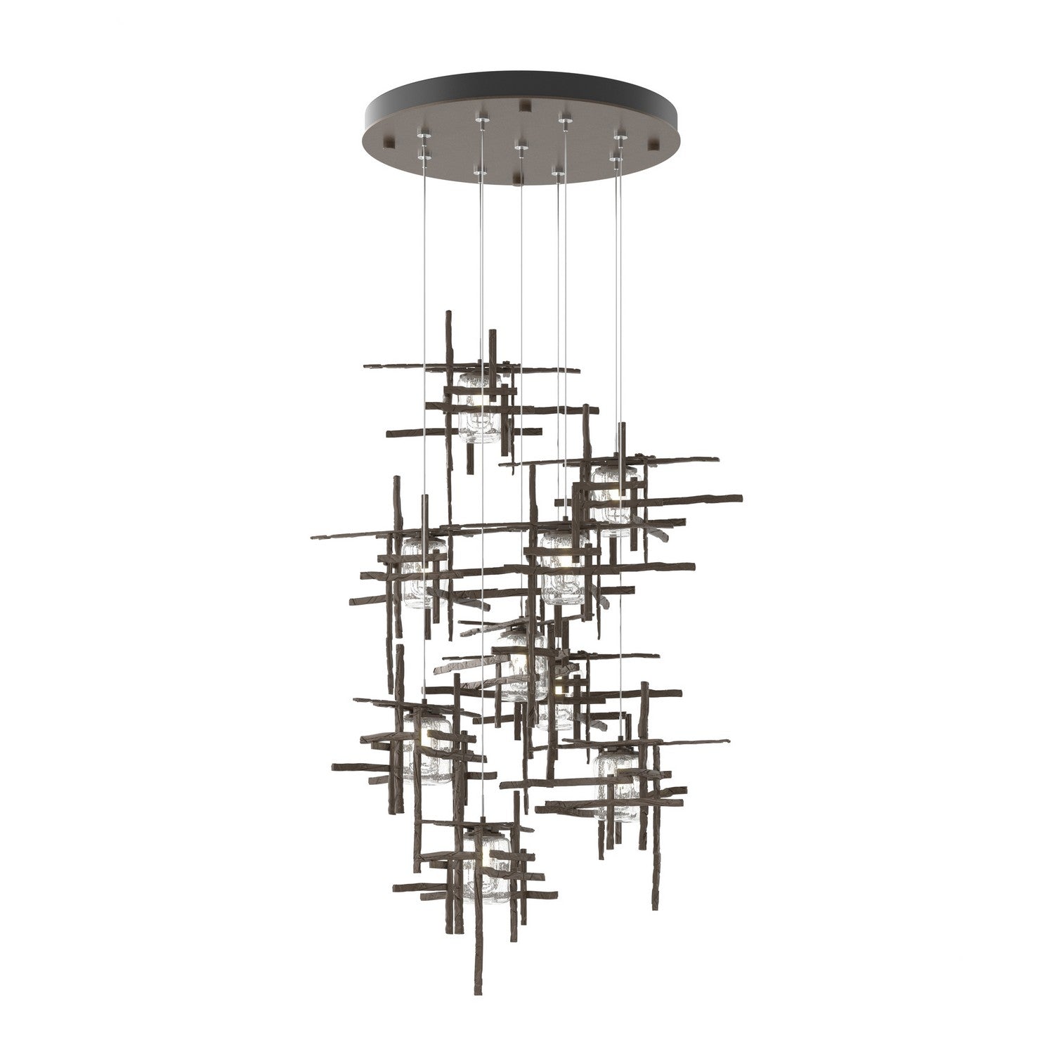 Hubbardton Forge - 131107-SKT-STND-05-II0728 - LED Pendant - Tura - Bronze