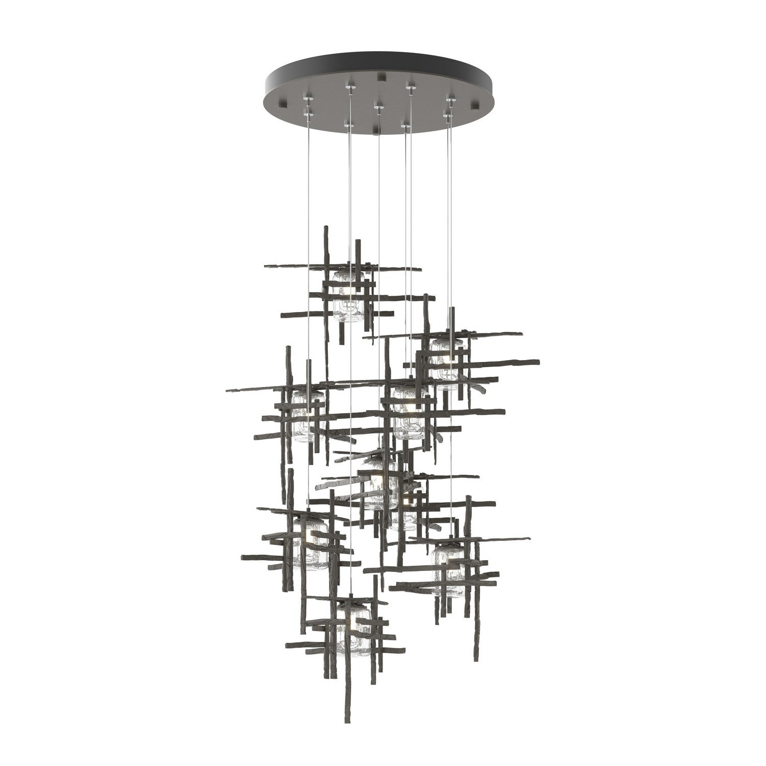 Hubbardton Forge - 131107-SKT-STND-07-II0728 - LED Pendant - Tura - Dark Smoke