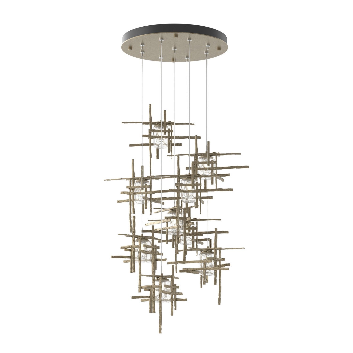 Hubbardton Forge - 131107-SKT-STND-84-II0728 - LED Pendant - Tura - Soft Gold