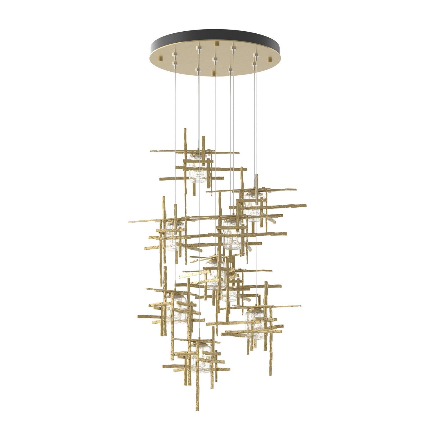 Hubbardton Forge - 131107-SKT-STND-86-II0728 - LED Pendant - Tura - Modern Brass