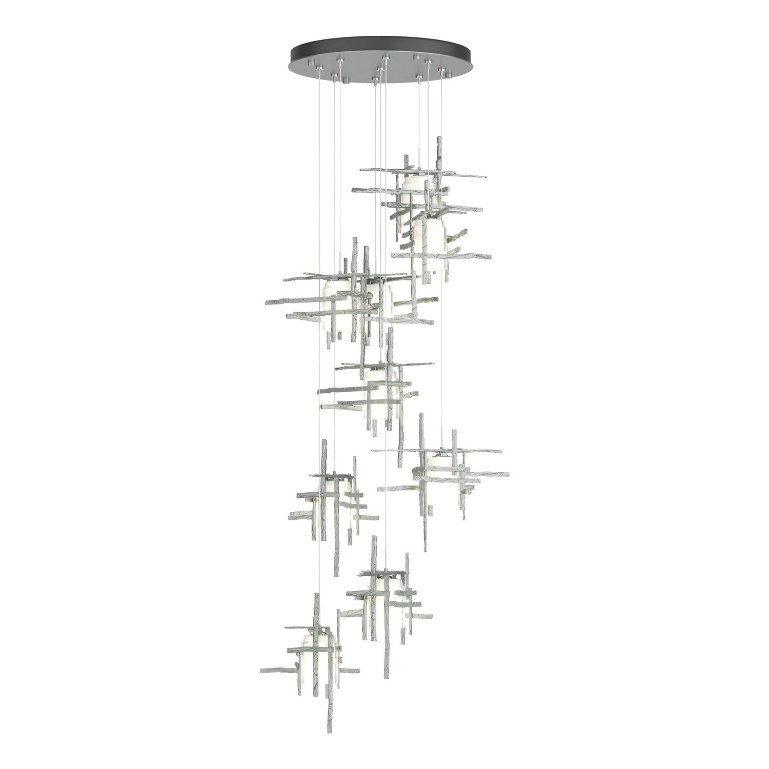 Hubbardton Forge - 131109-SKT-STND-82-YC0305 - LED Pendant - Tura - Vintage Platinum