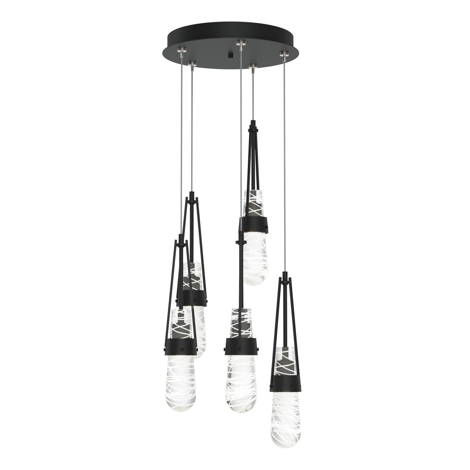 Hubbardton Forge - 131120-SKT-STND-10-YJ0434 - LED Pendant - Link - Black