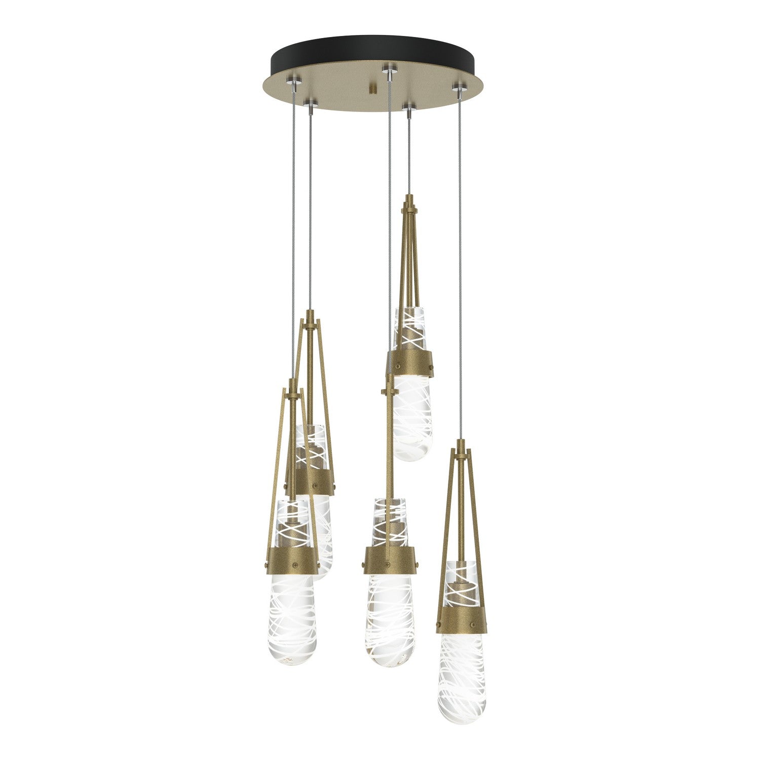Hubbardton Forge - 131120-SKT-STND-84-YJ0434 - LED Pendant - Link - Soft Gold