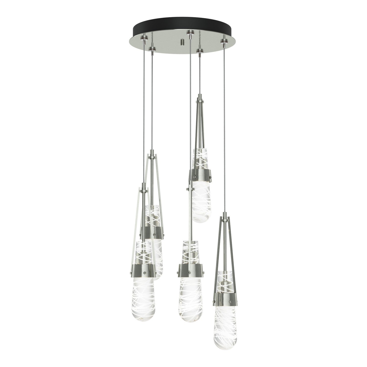 Hubbardton Forge - 131120-SKT-STND-85-YJ0434 - LED Pendant - Link - Sterling