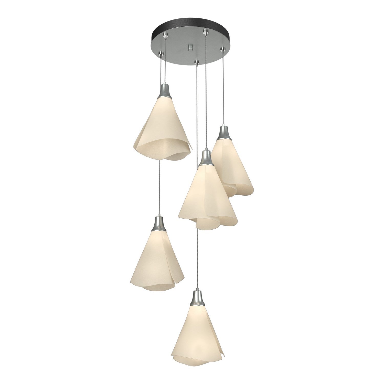 Hubbardton Forge - 131122-SKT-STND-82-SH1987 - LED Pendant - Mobius - Vintage Platinum