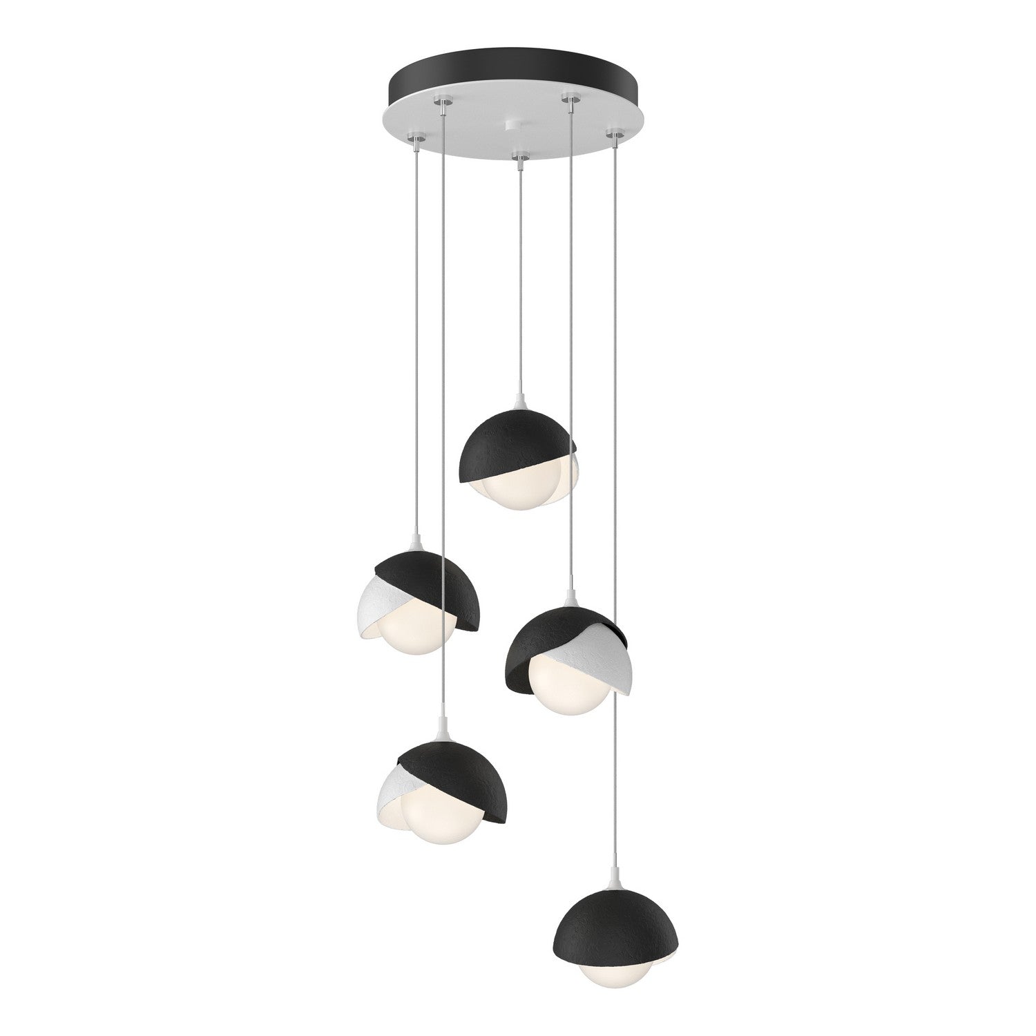 Hubbardton Forge - 131125-SKT-STND-02-10-GG0711 - LED Pendant - Brooklyn - White