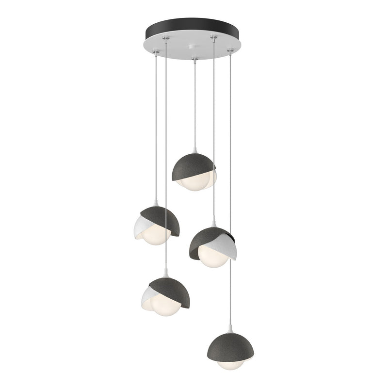 Hubbardton Forge - 131125-SKT-STND-02-20-GG0711 - LED Pendant - Brooklyn - White