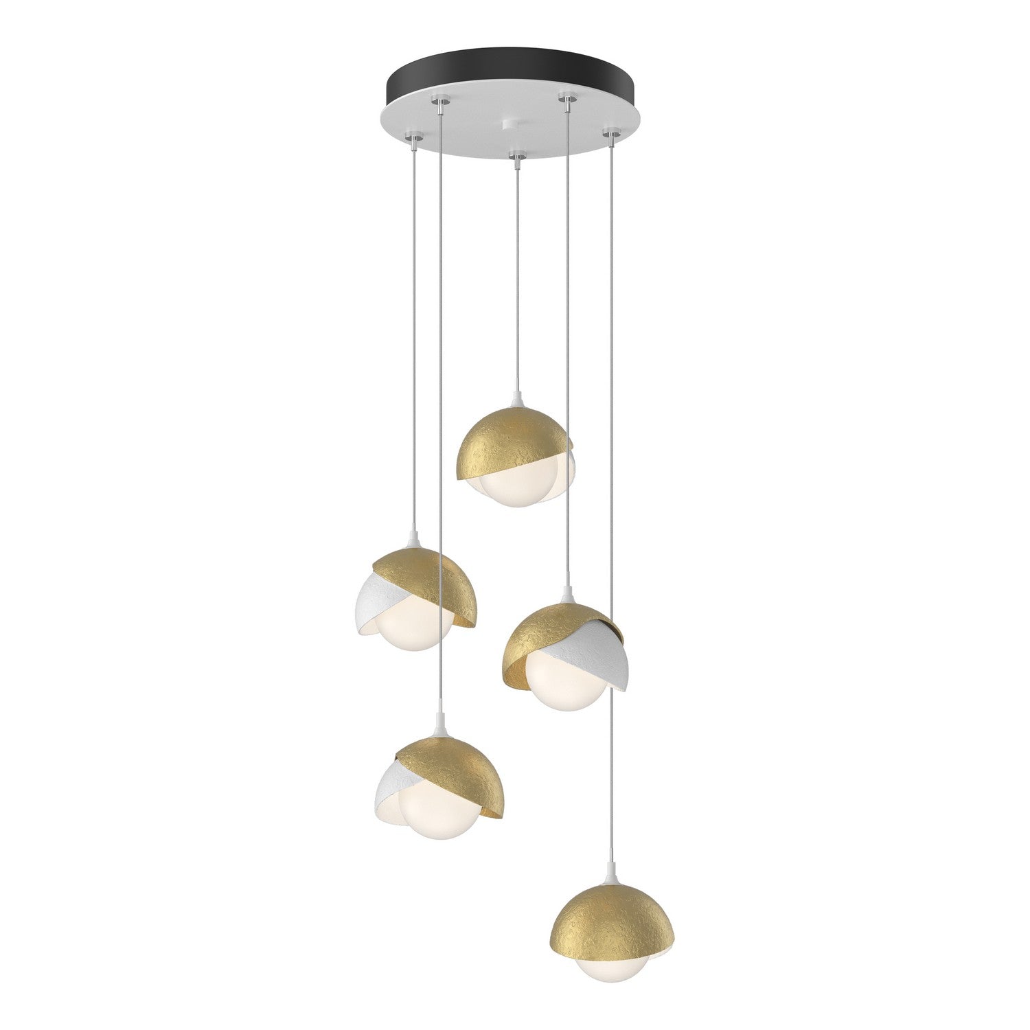 Hubbardton Forge - 131125-SKT-STND-02-86-GG0711 - LED Pendant - Brooklyn - White