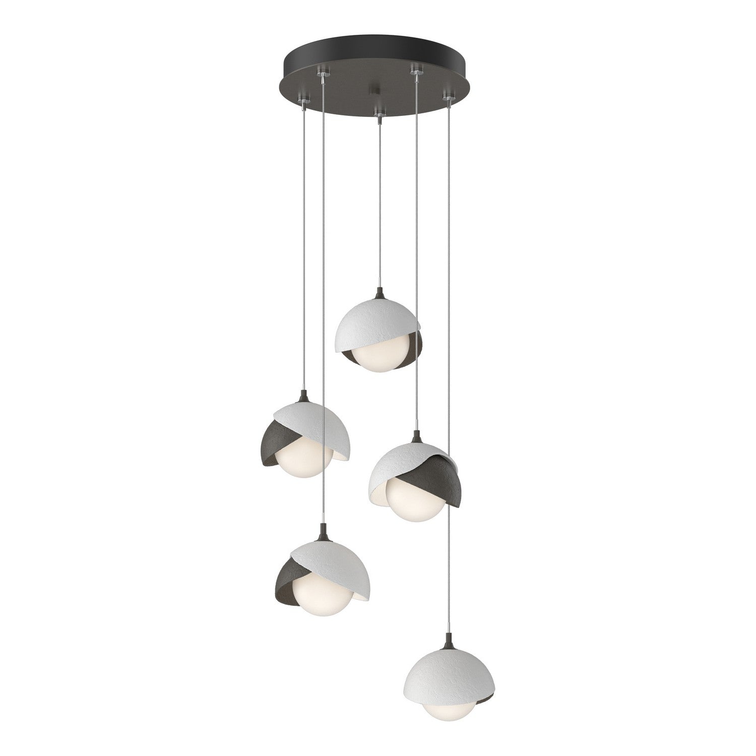 Hubbardton Forge - 131125-SKT-STND-07-02-GG0711 - LED Pendant - Brooklyn - Dark Smoke