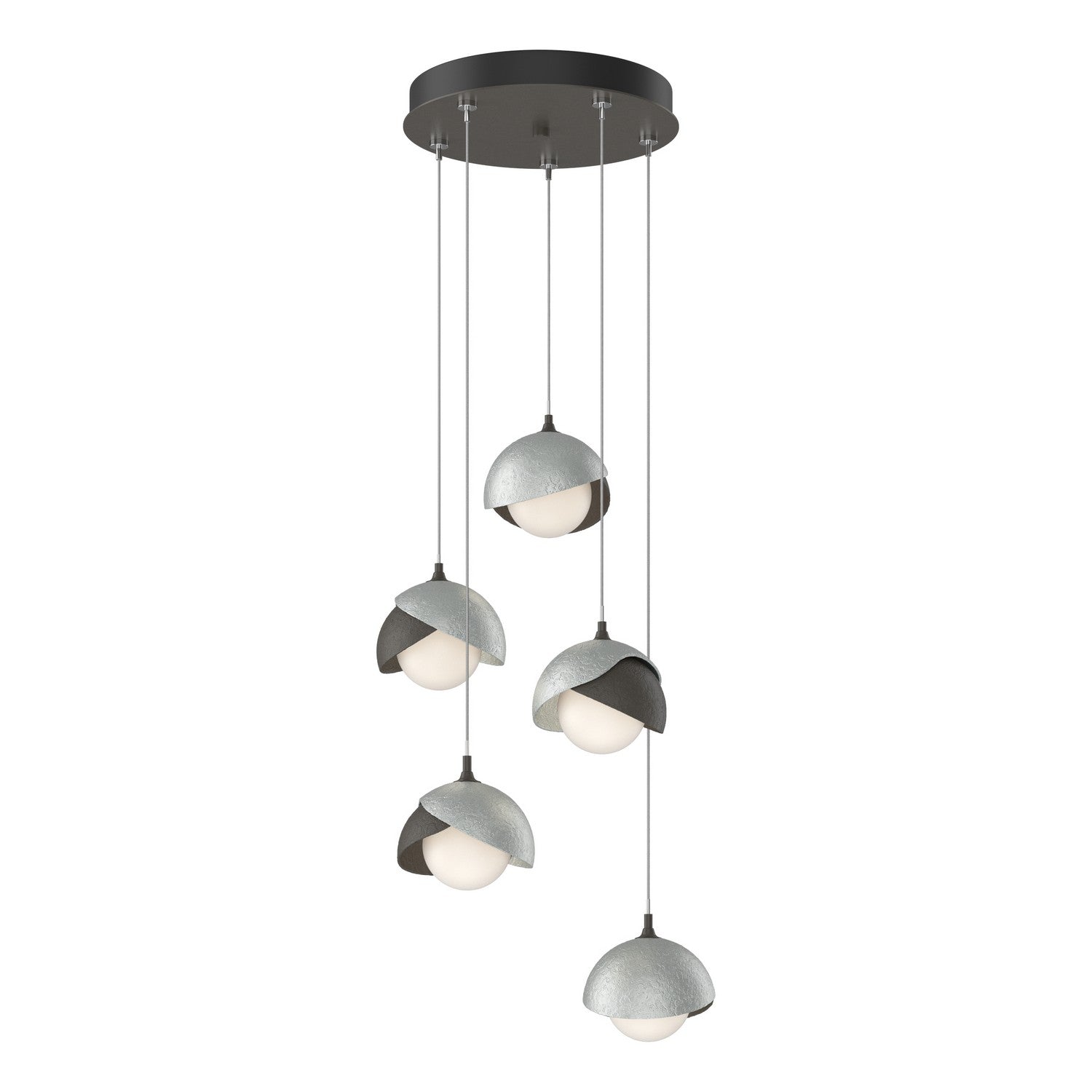 Hubbardton Forge - 131125-SKT-STND-07-82-GG0711 - LED Pendant - Brooklyn - Dark Smoke