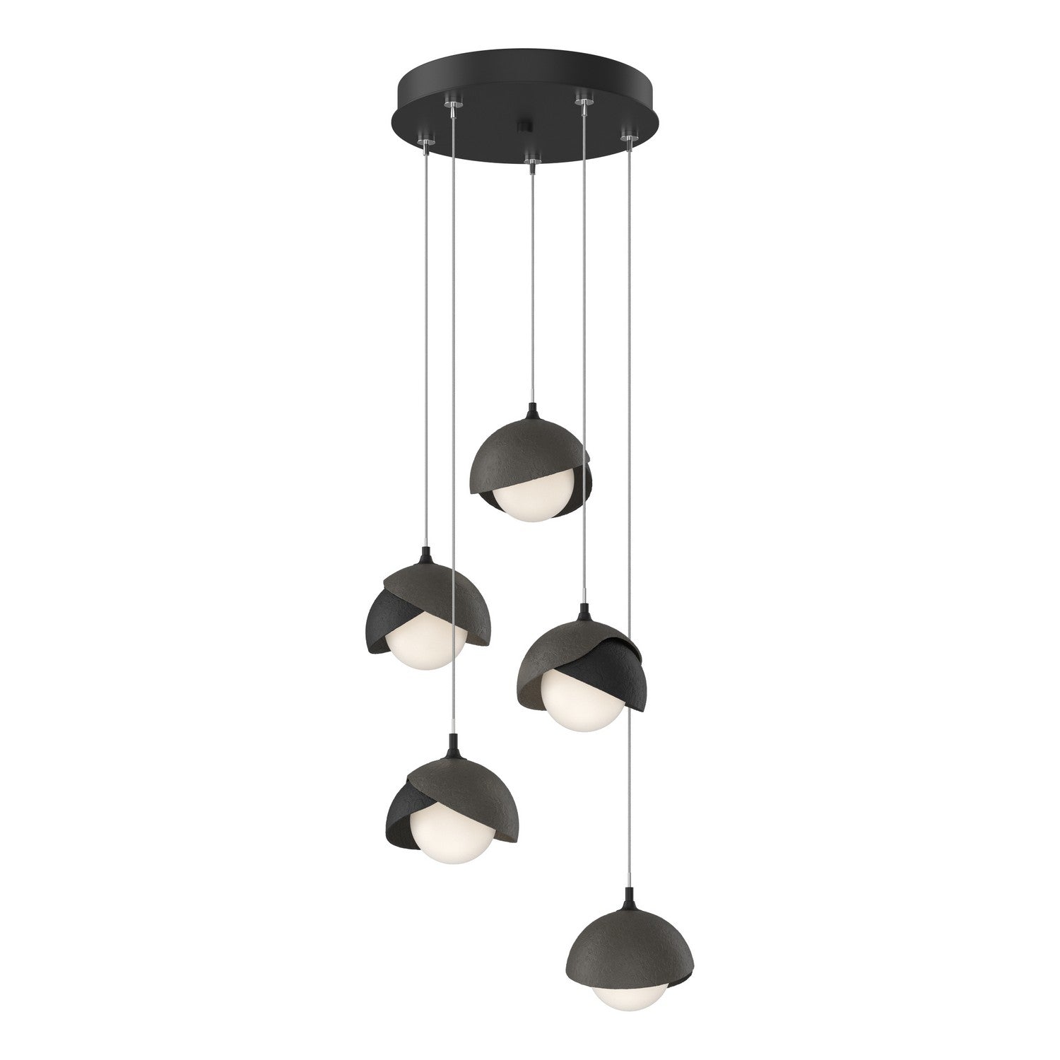 Hubbardton Forge - 131125-SKT-STND-10-07-GG0711 - LED Pendant - Brooklyn - Black