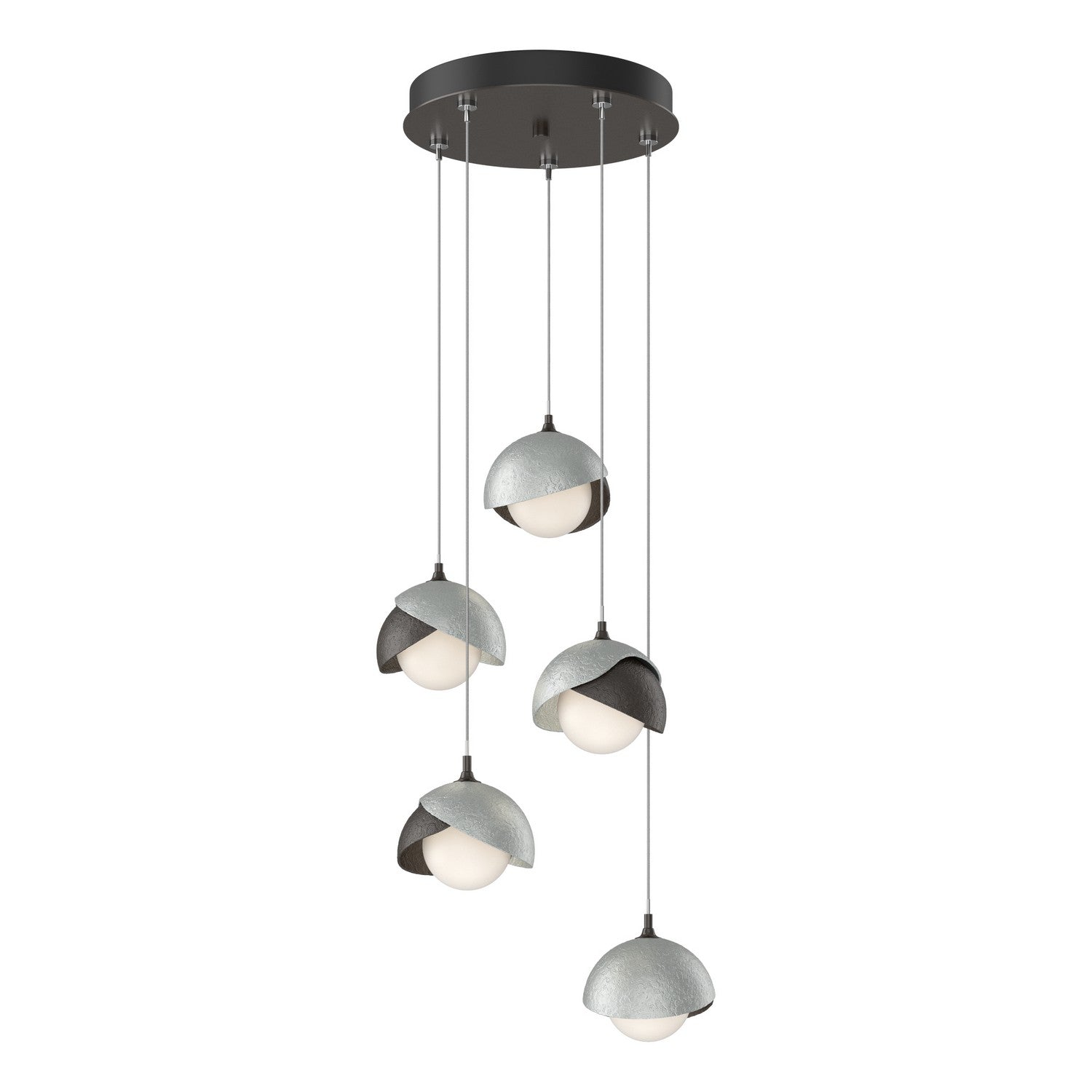 Hubbardton Forge - 131125-SKT-STND-14-82-GG0711 - LED Pendant - Brooklyn - Oil Rubbed Bronze