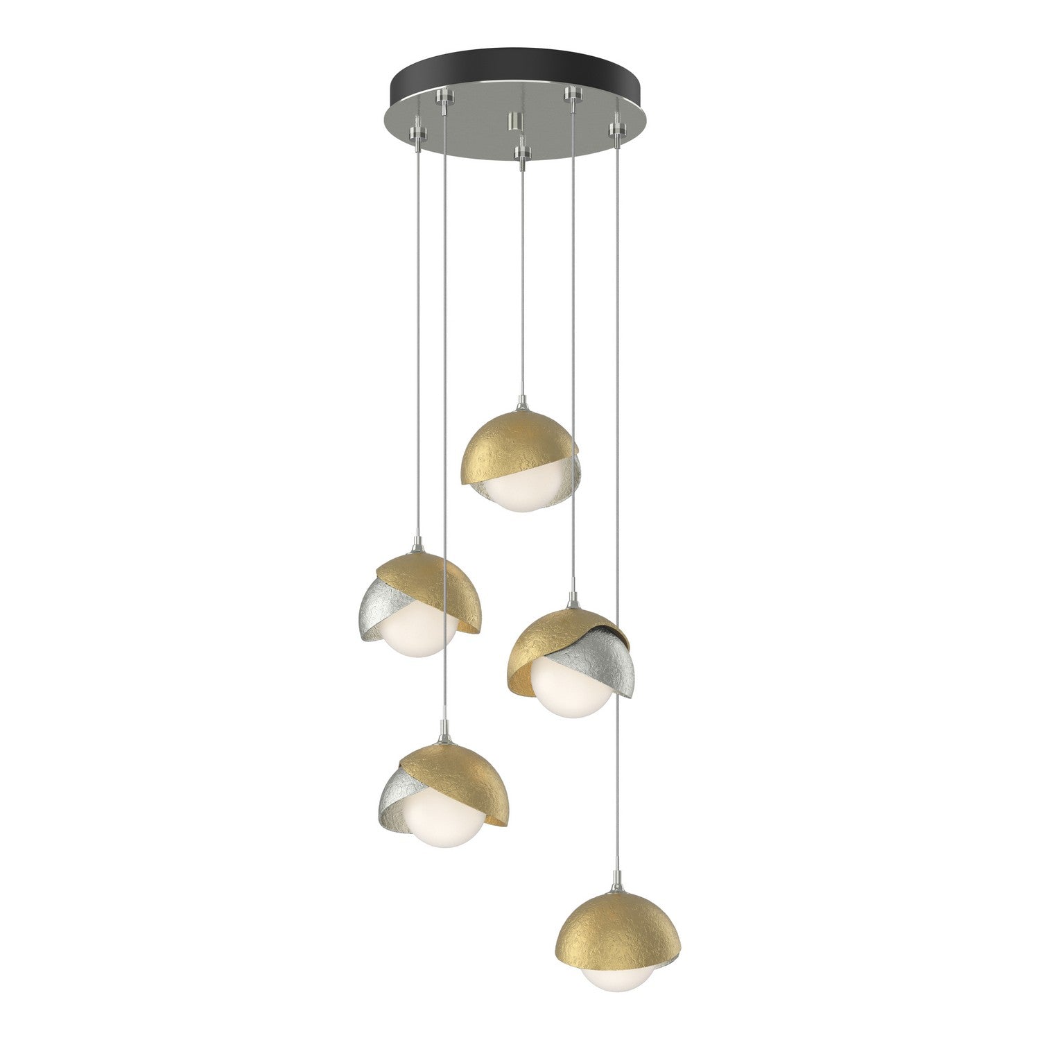 Hubbardton Forge - 131125-SKT-STND-85-86-GG0711 - LED Pendant - Brooklyn - Sterling