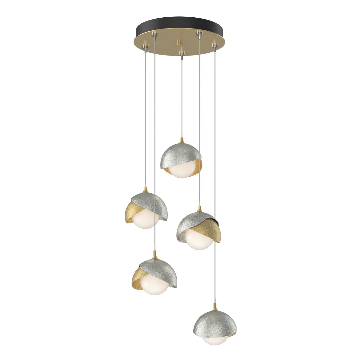 Hubbardton Forge - 131125-SKT-STND-86-85-GG0711 - LED Pendant - Brooklyn - Modern Brass