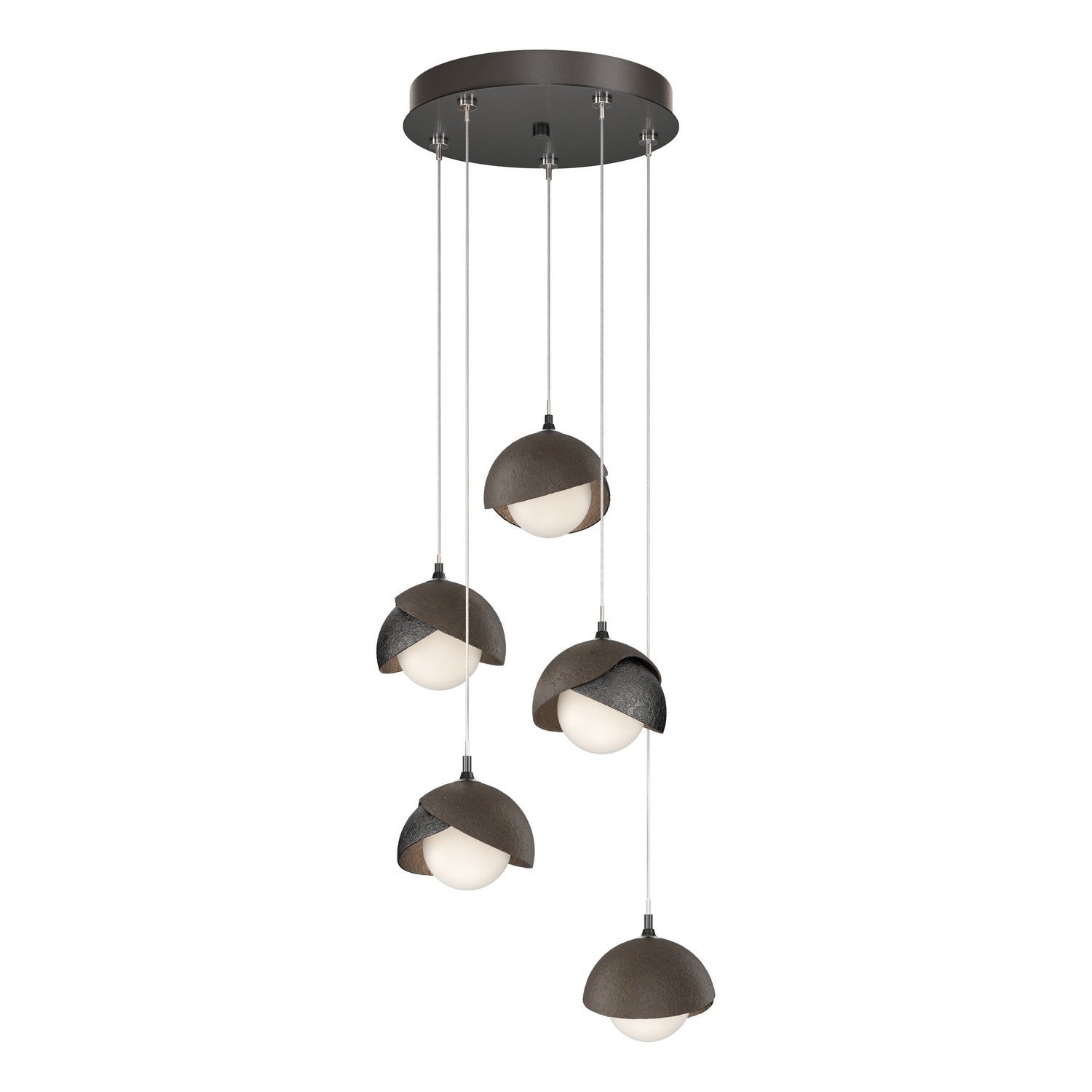 Hubbardton Forge - 131125-SKT-STND-89-05-GG0711 - LED Pendant - Brooklyn - Ink