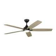 Generation Lighting - 5LWDSM60AGPD - 60" Ceiling Fan - Lowden - Aged Pewter